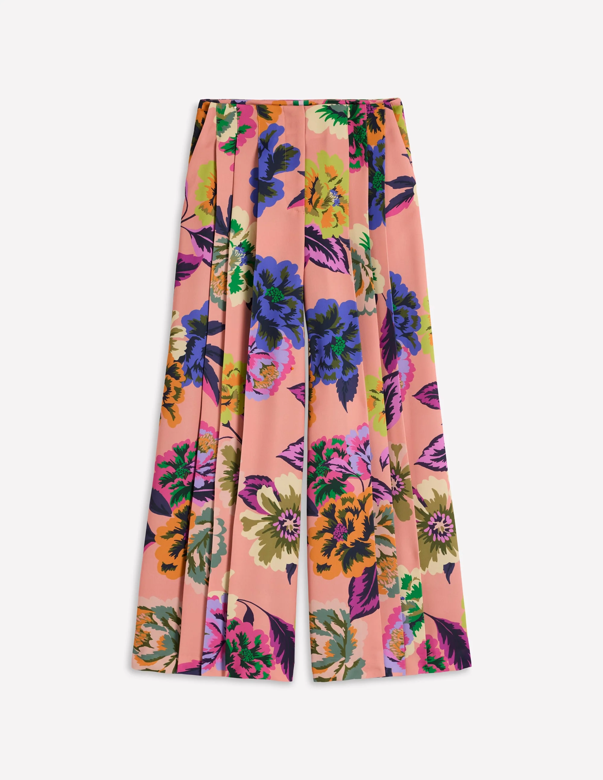 Regent Hose mit weitem Bein-Bunt, Opulente Blüten - Image 8