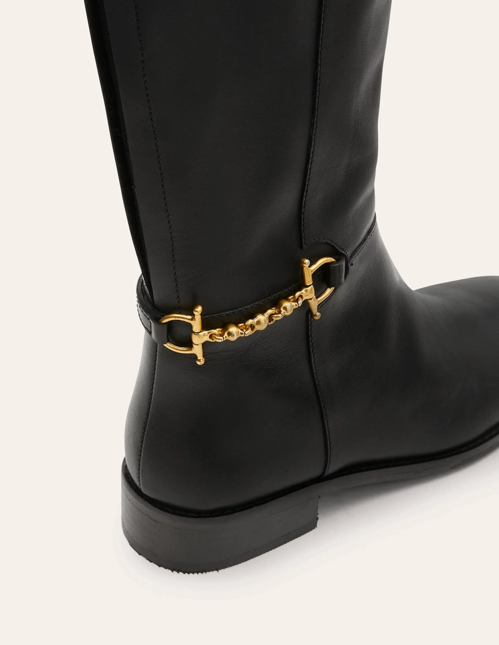 Reitstiefel mit Trense-Schwarz - Image 4