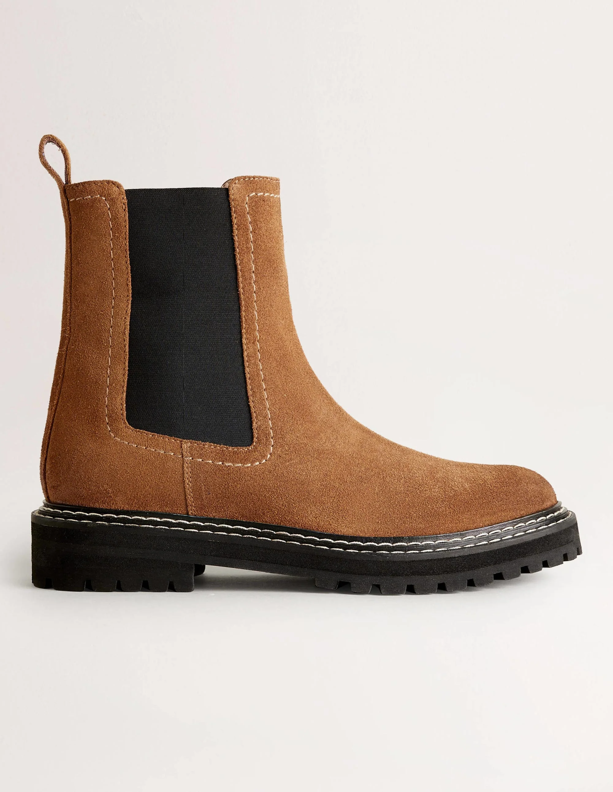 Robuste Chelsea-Boots-Goldbraun - Image 2