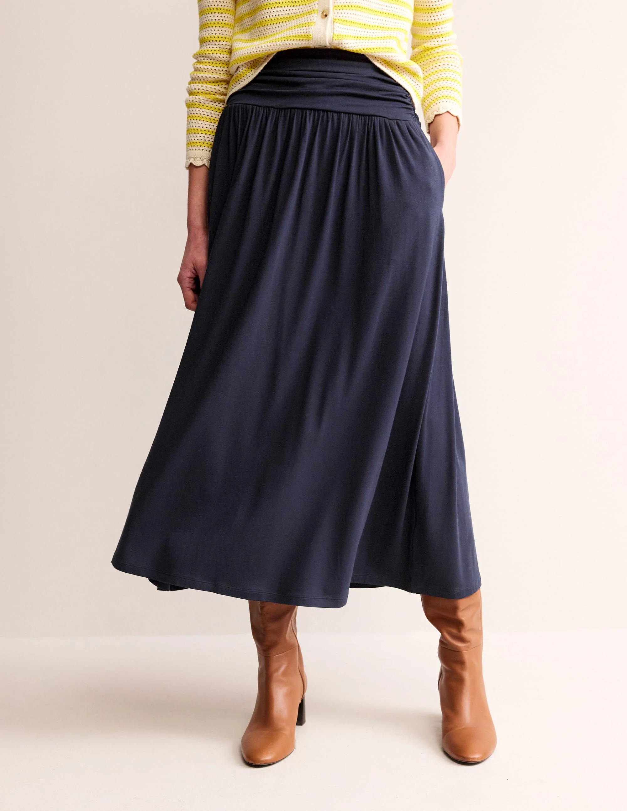 Rosaline Jersey-Rock-Marineblau - Image 4