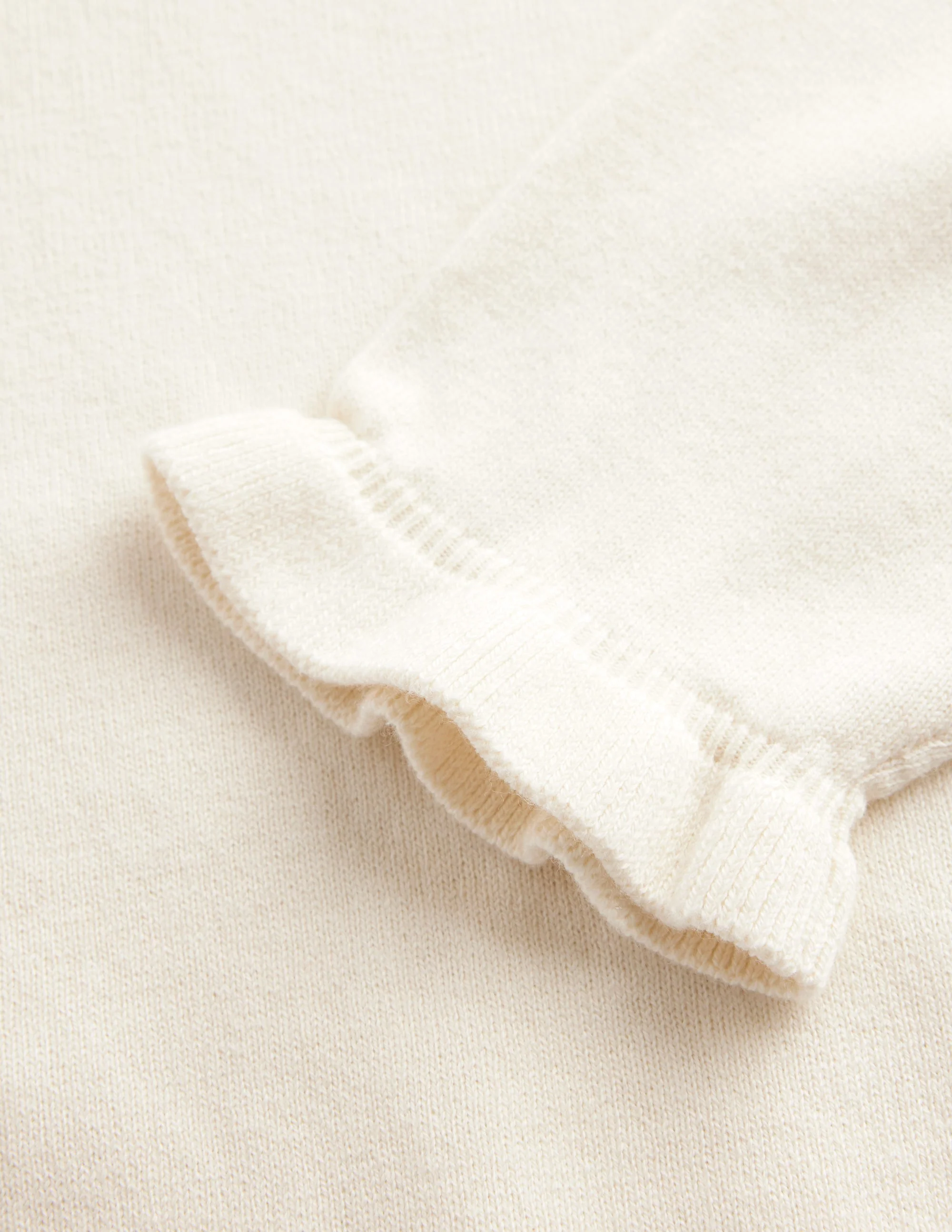 Rüschen-Pullover aus Baumwolle und Merinowolle-Warmes Naturweiß - Image 6