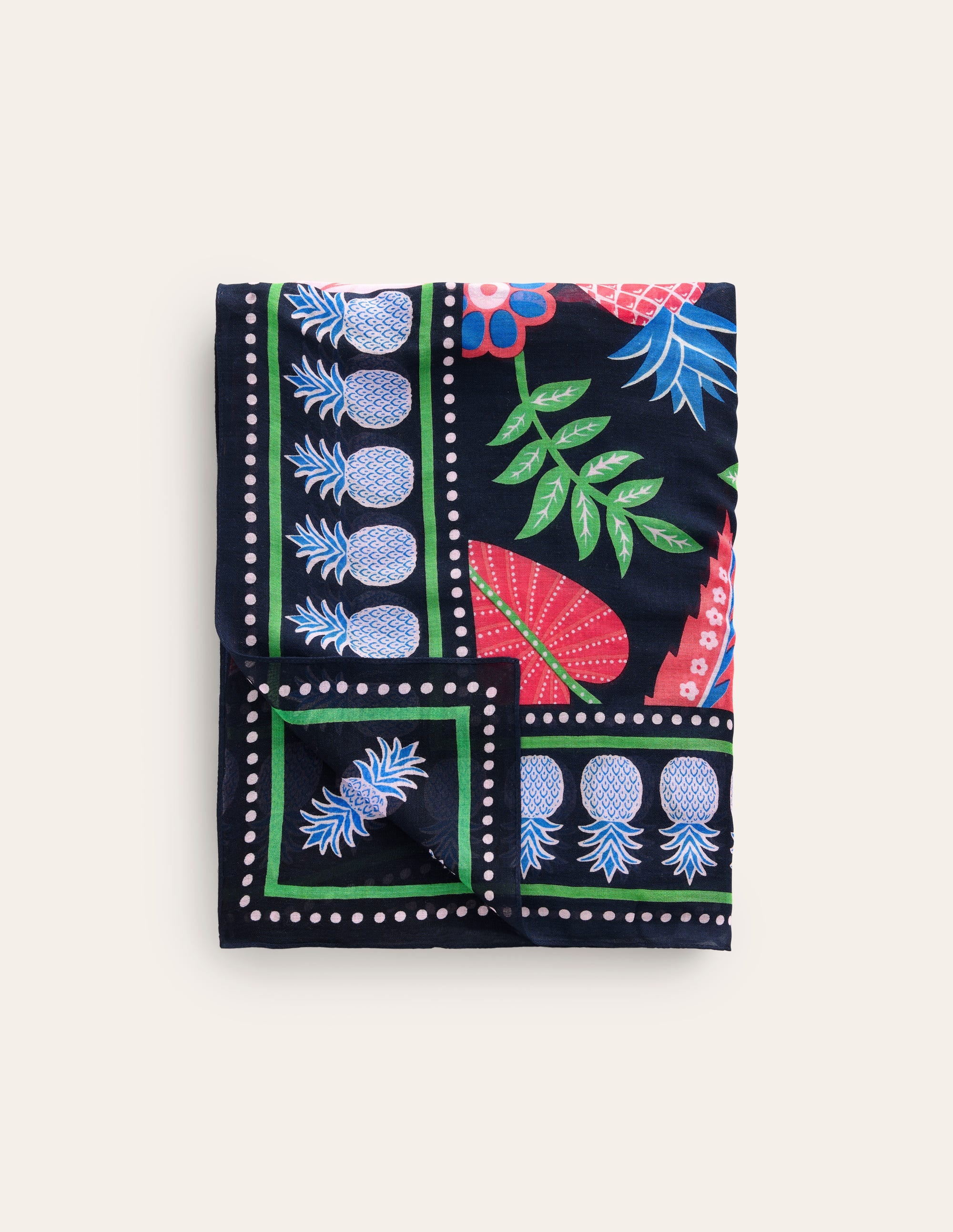 Sarong-Schal mit Muster-Bunt Tropischer Papagei - Image 2