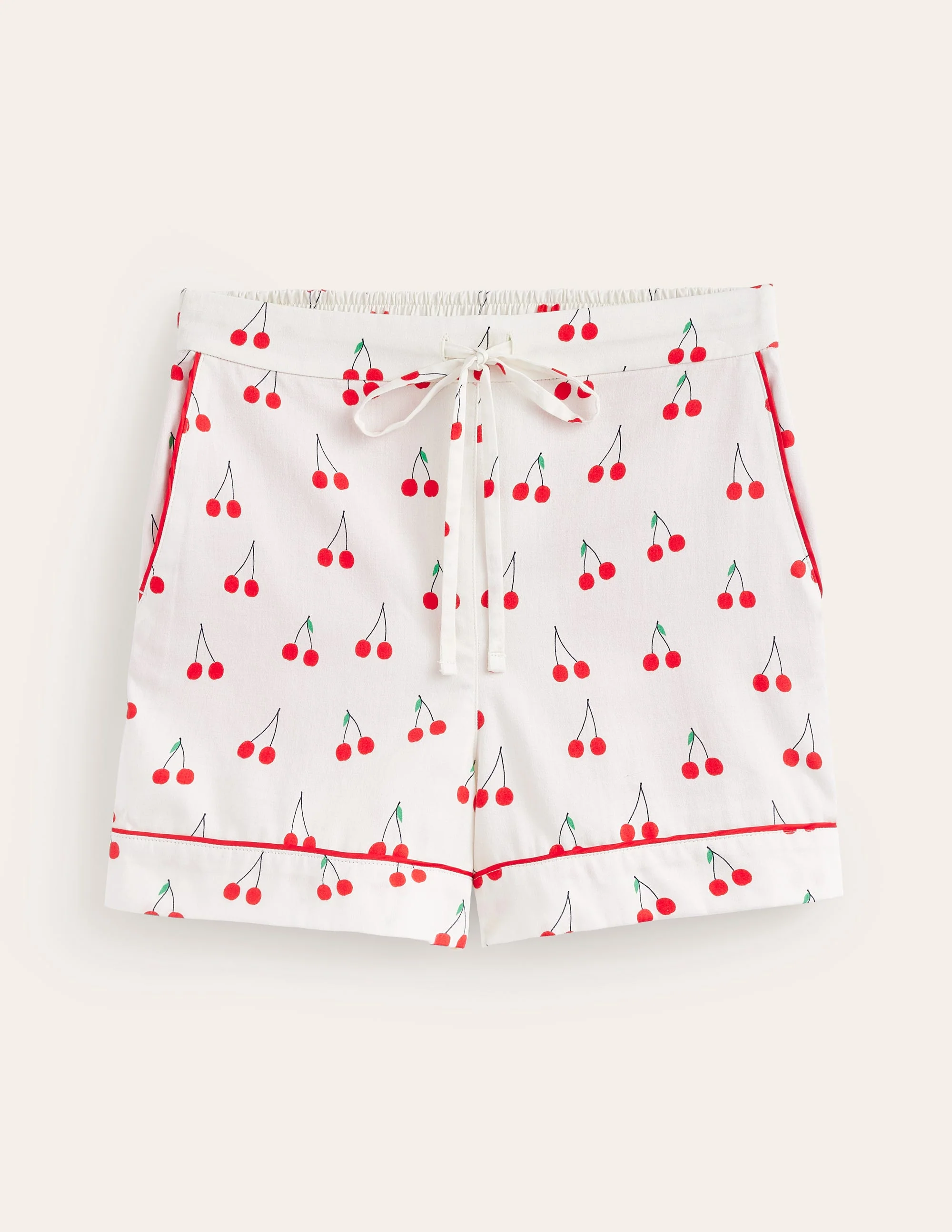 Schlafanzug-Shorts aus Baumwollsatin-Arctic Penguins - Image 5