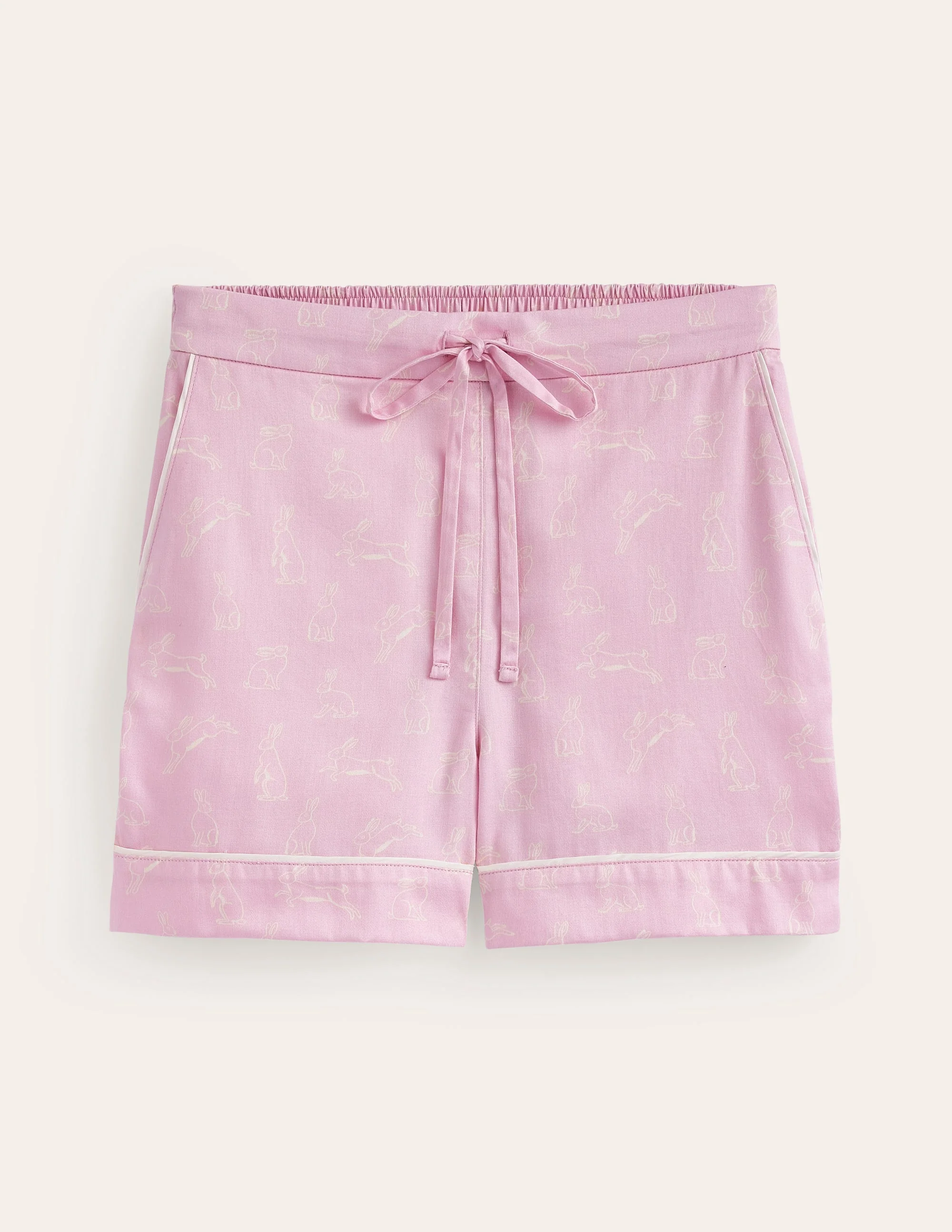 Schlafanzug-Shorts aus Baumwollsatin-Arctic Penguins - Image 5