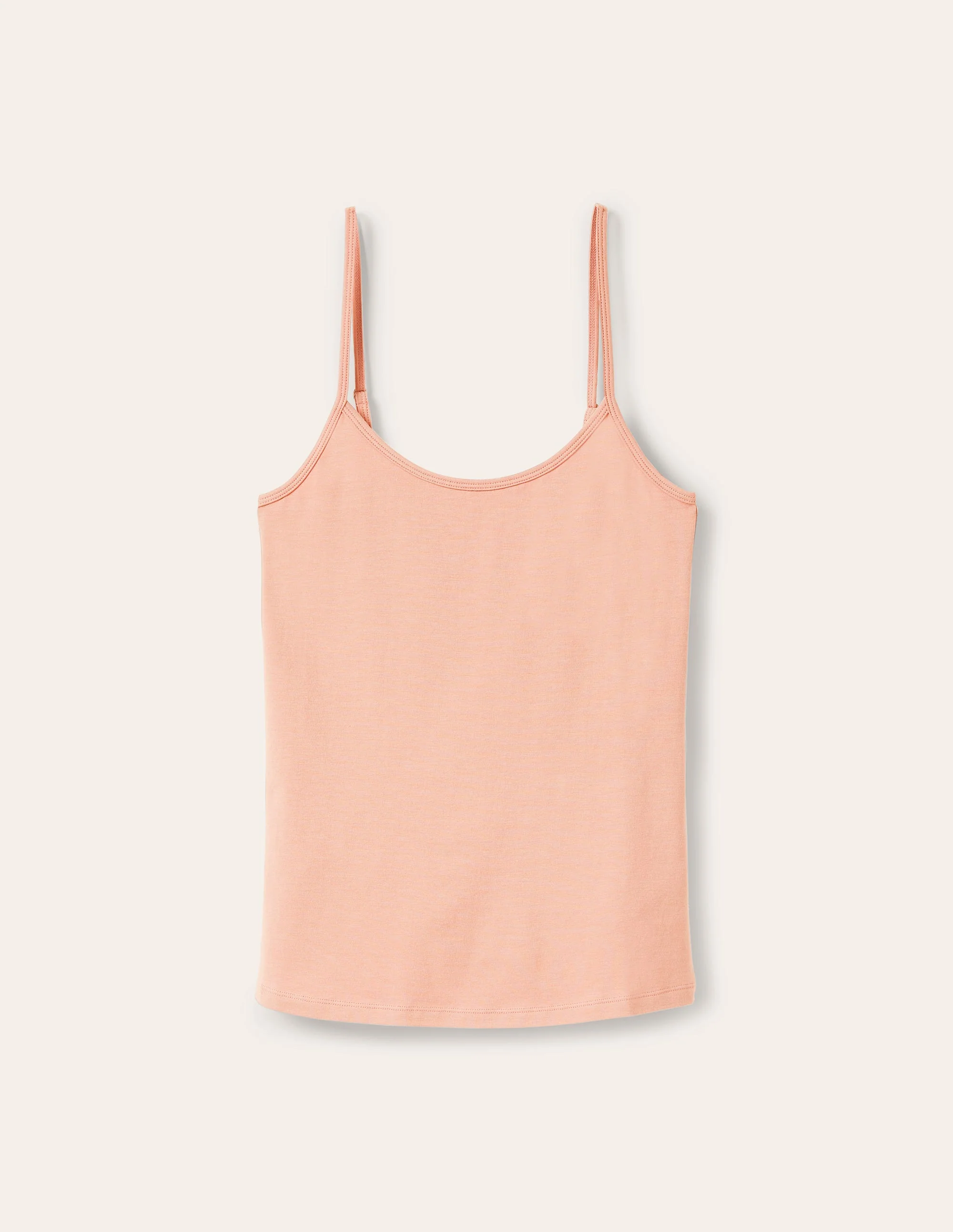 Schlichtes Camisole-Oberteil-Hellbeige - Image 8