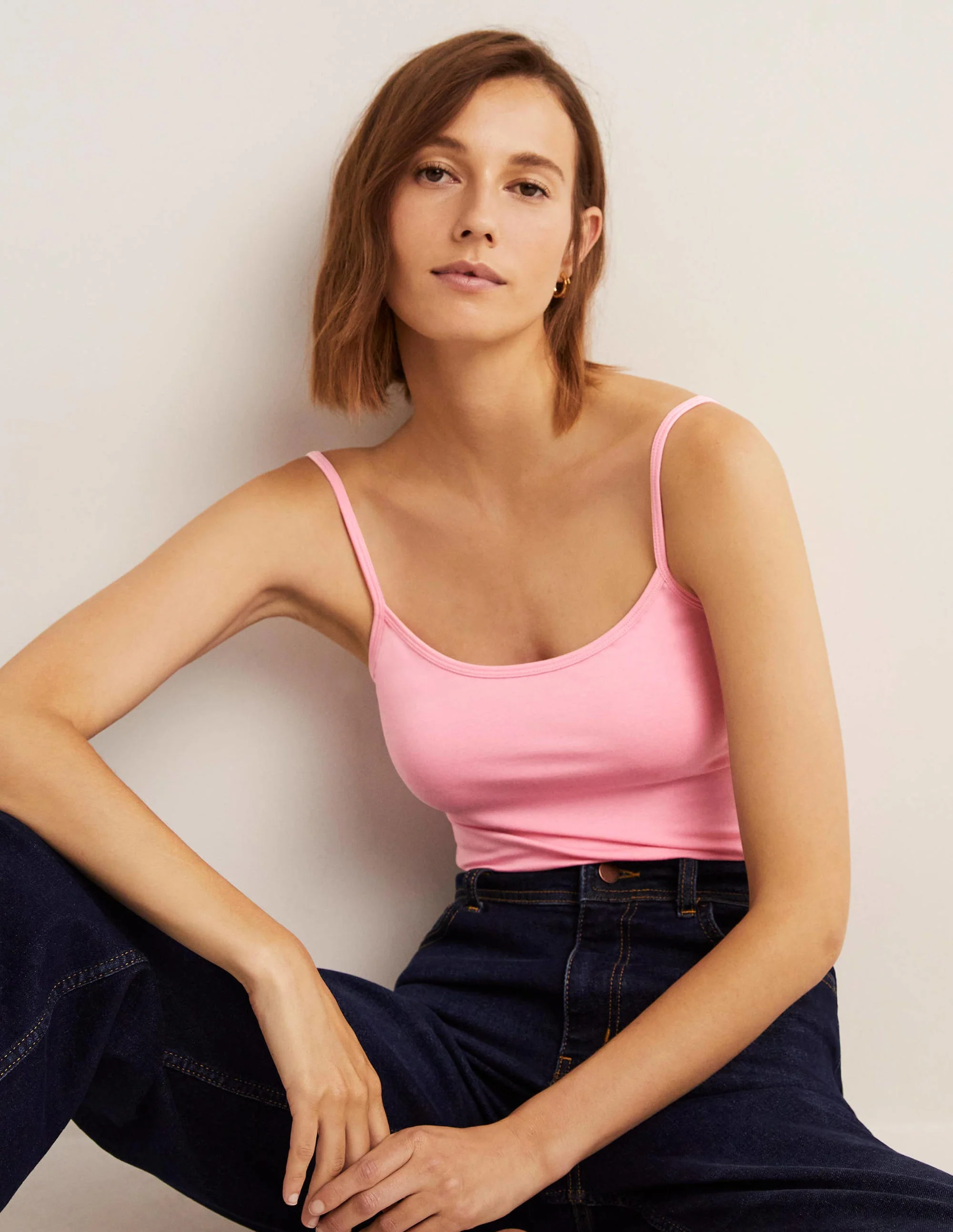 Schlichtes Camisole-Oberteil-Kirschblüte - Image 4