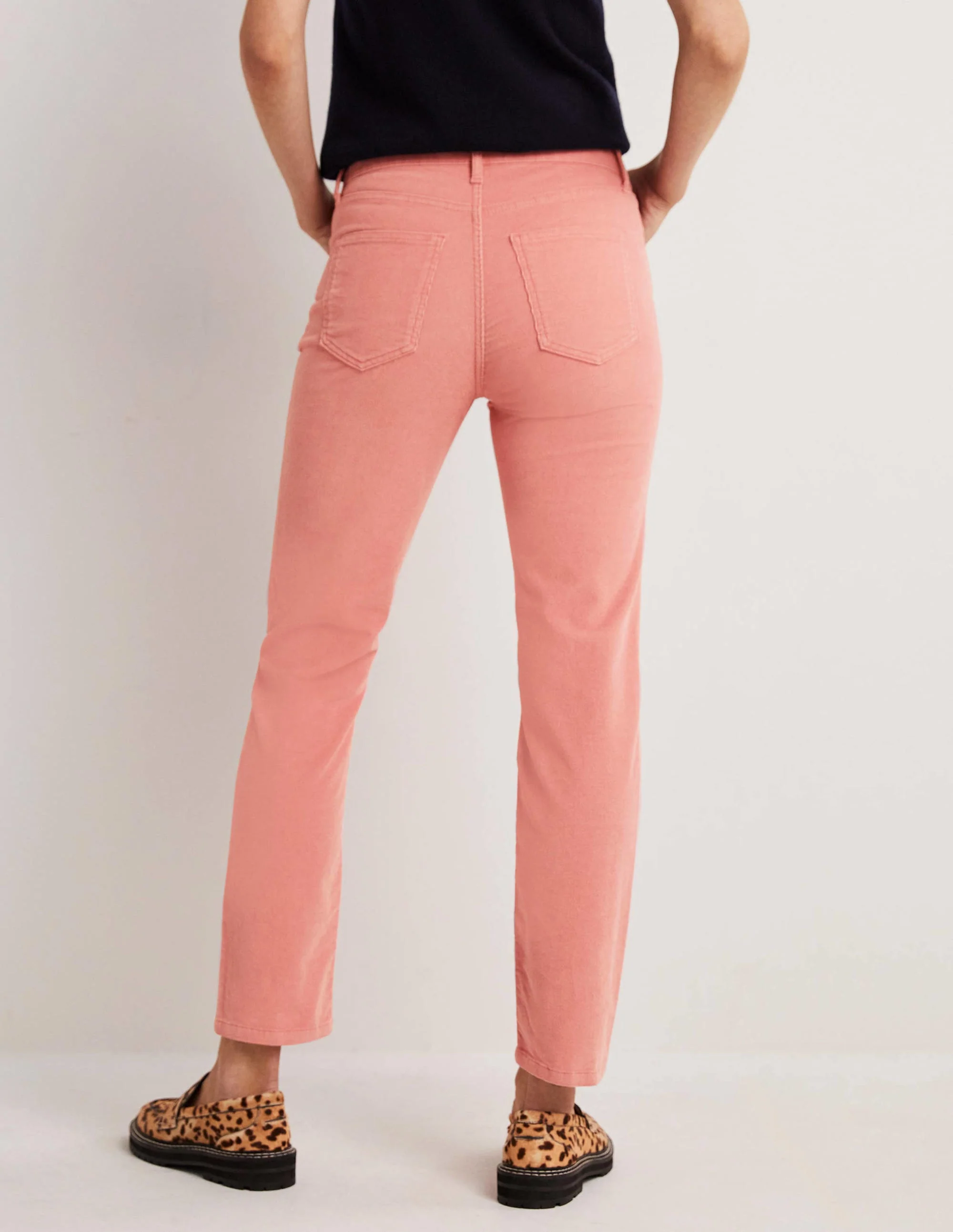 Schmale Cord-Jeans mit geradem Bein-Mandelblütenrosa - Image 3