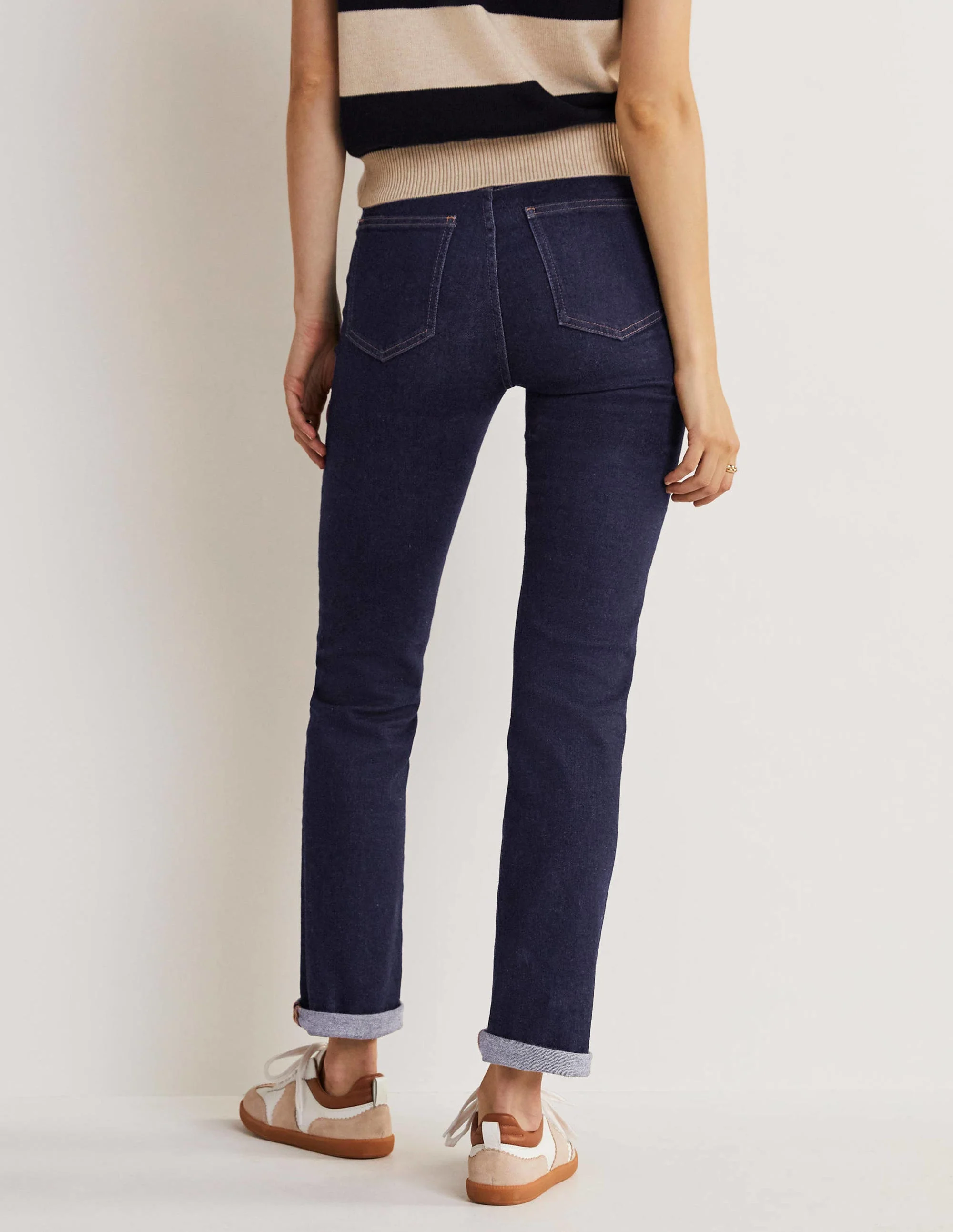 Schmale Jeans mit geradem Bein-Indigoblau - Image 8
