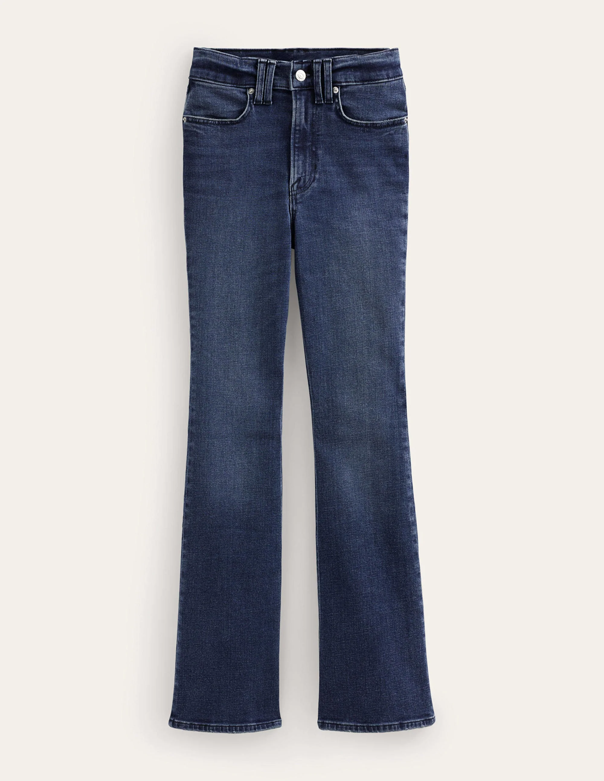 Schmale Jeans mit mittelhohem Bund und leichtem Schlag-Medium Vintage - Image 7