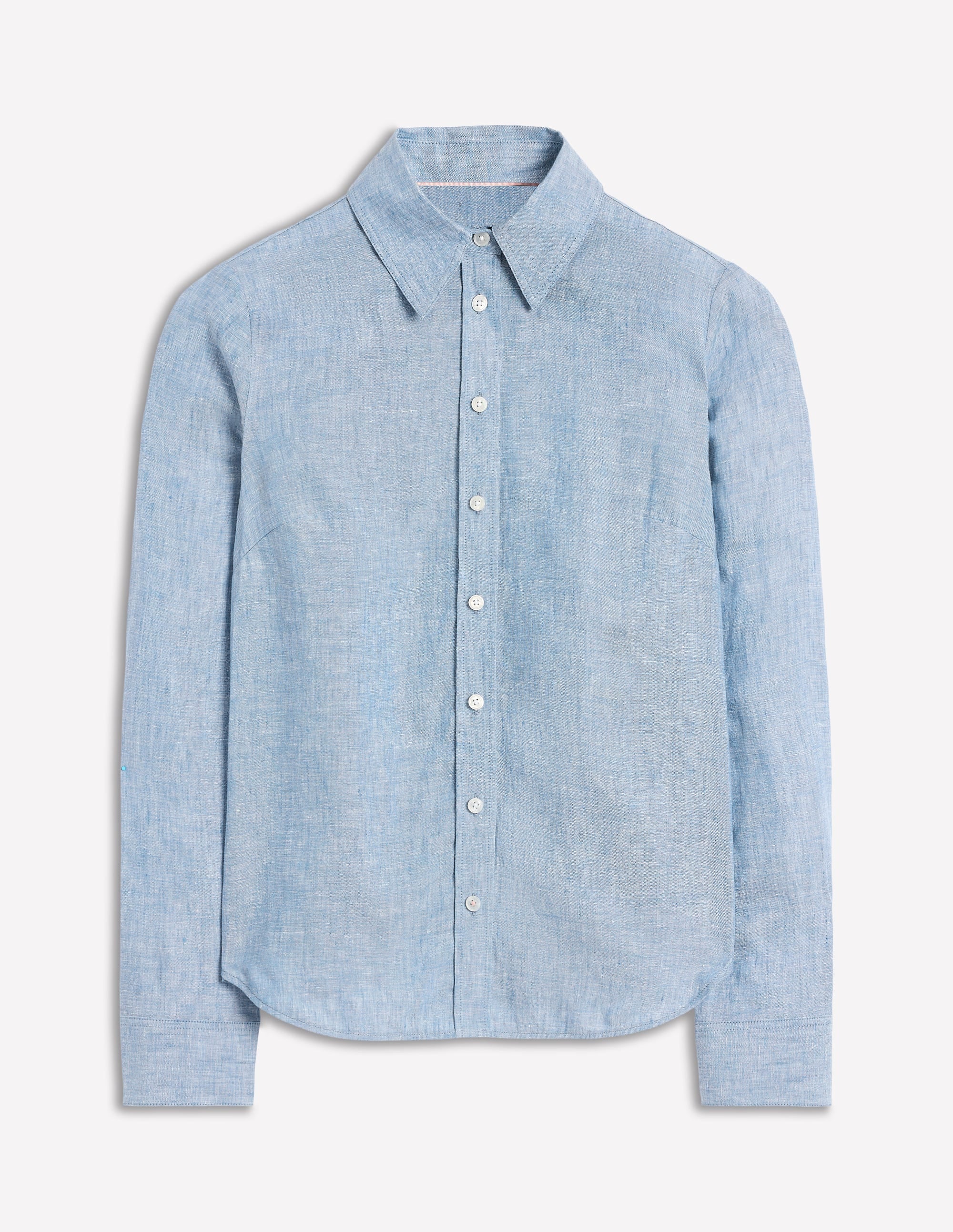 Sienna Leinenhemd-Chambray - Image 7