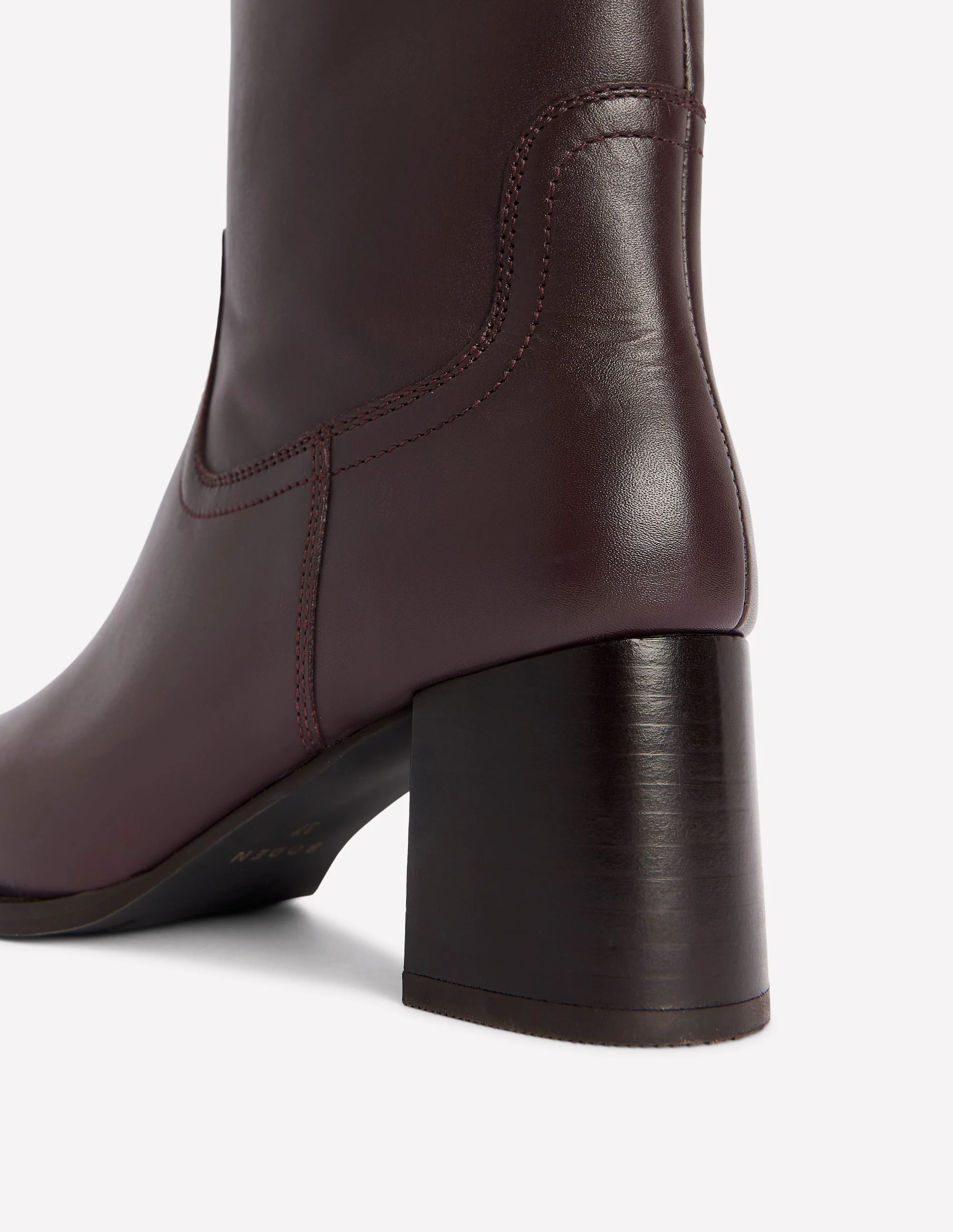Skye Elegante, kniehohe Stiefel-Dunkle Kirsche - Image 4