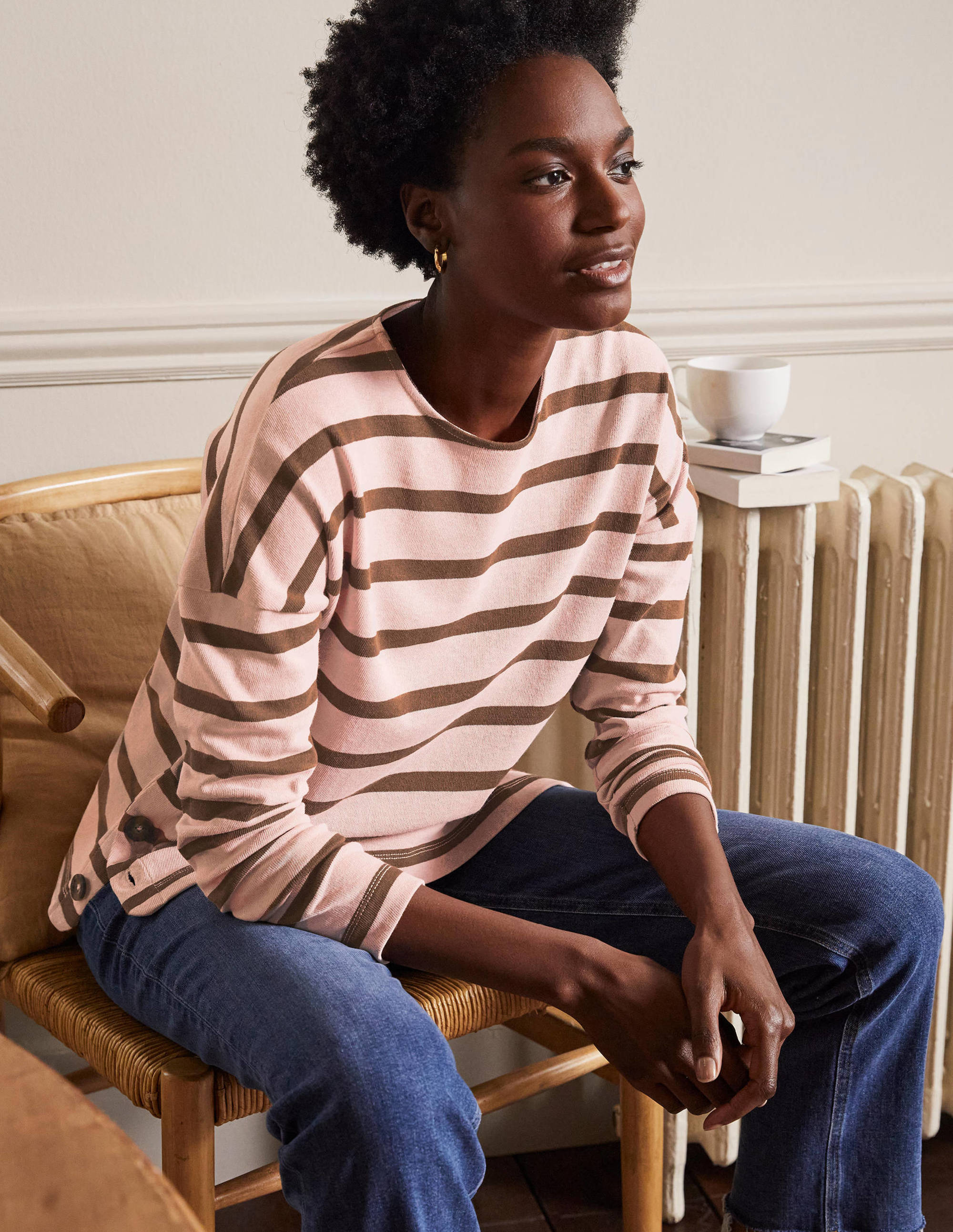 Sophie Bretonshirt-Milchshake, Pony - Image 4