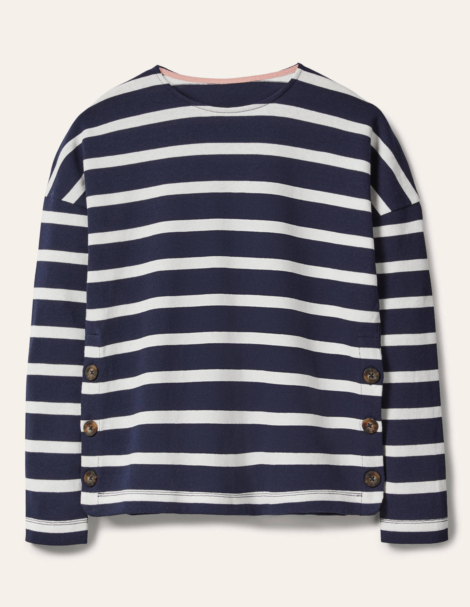 Sophie Bretonshirt-Navy/Naturweiß - Image 5