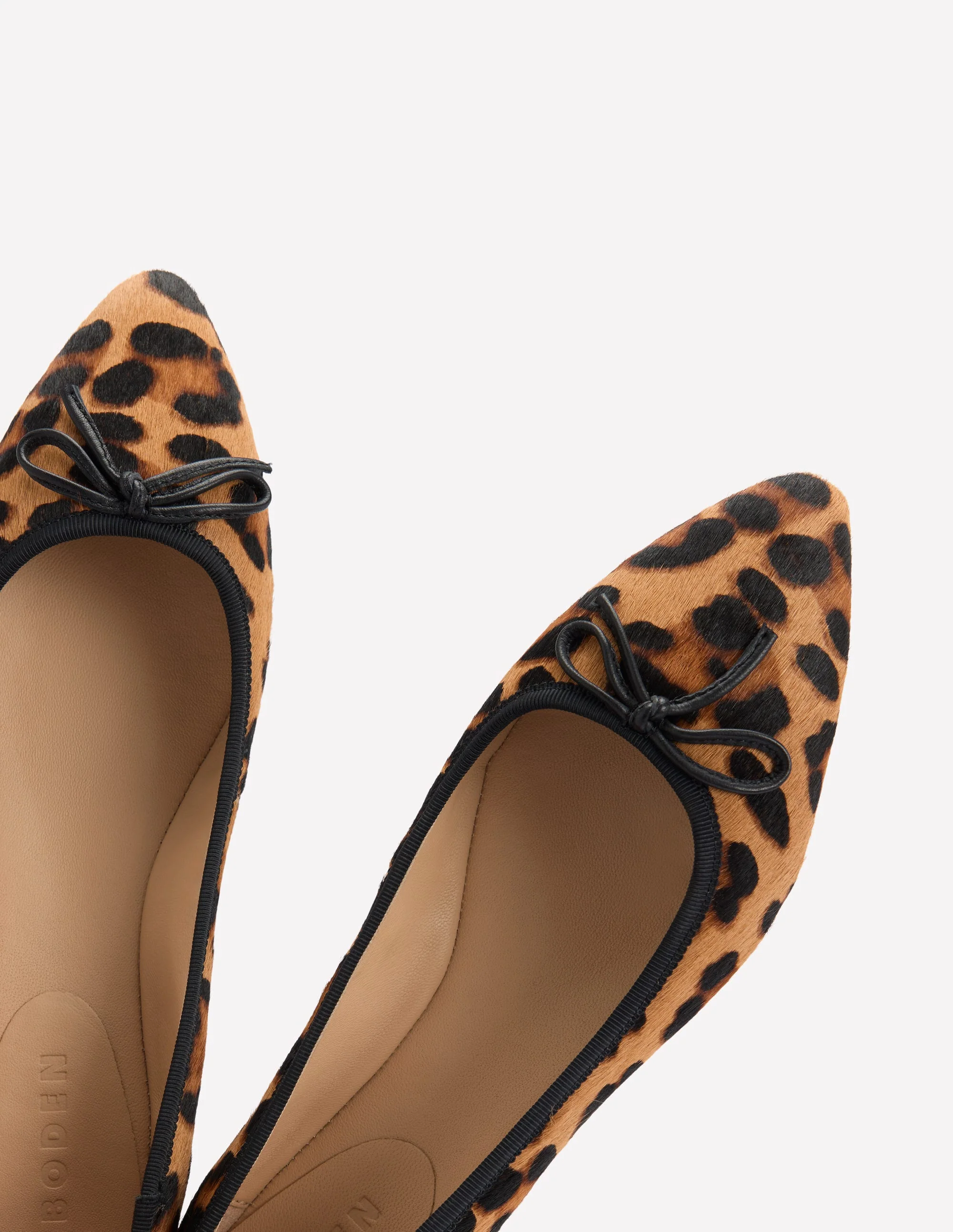 Spitze, flache Schuhe mit flexibler Sohle-Klassisches Leopardenmuster - Image 4