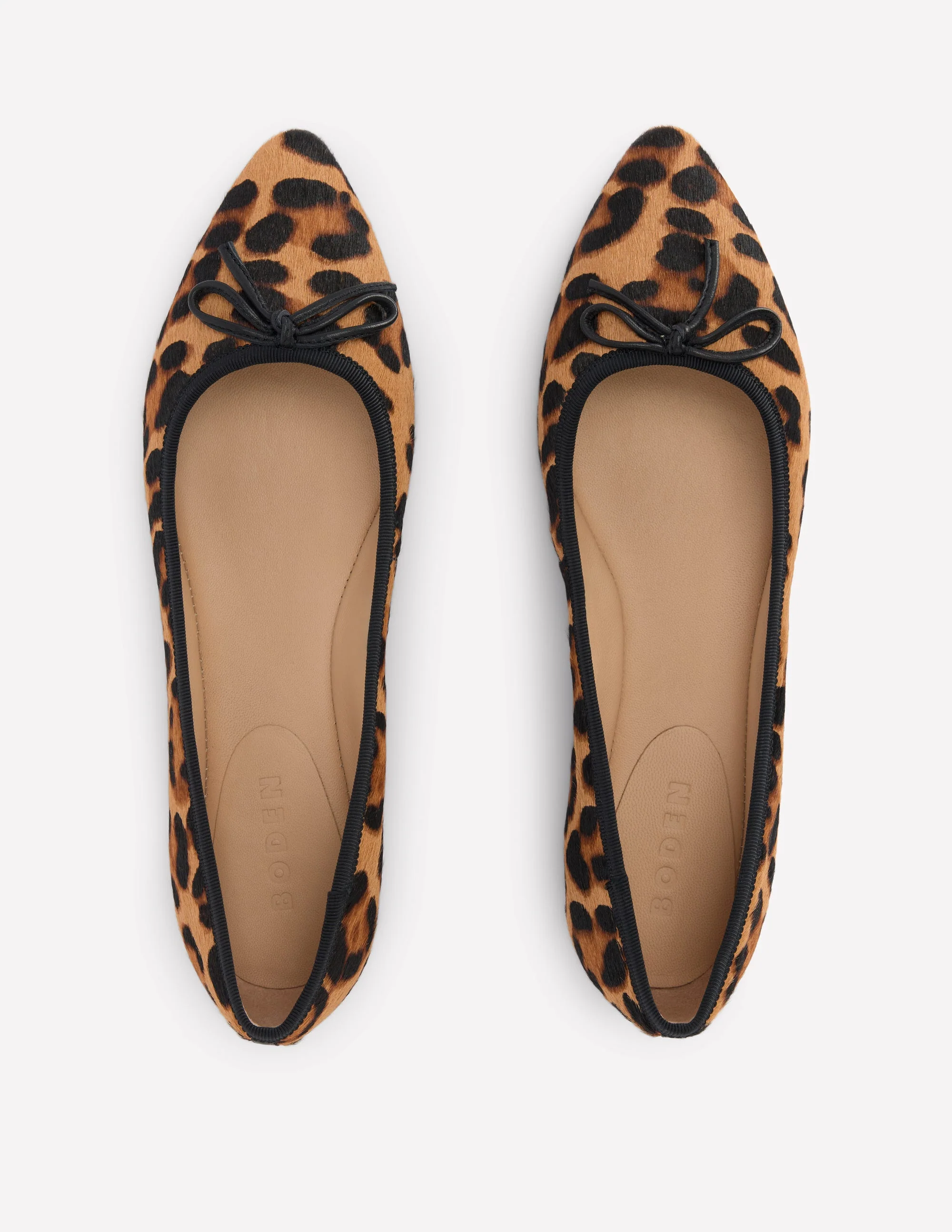 Spitze, flache Schuhe mit flexibler Sohle-Klassisches Leopardenmuster - Image 5
