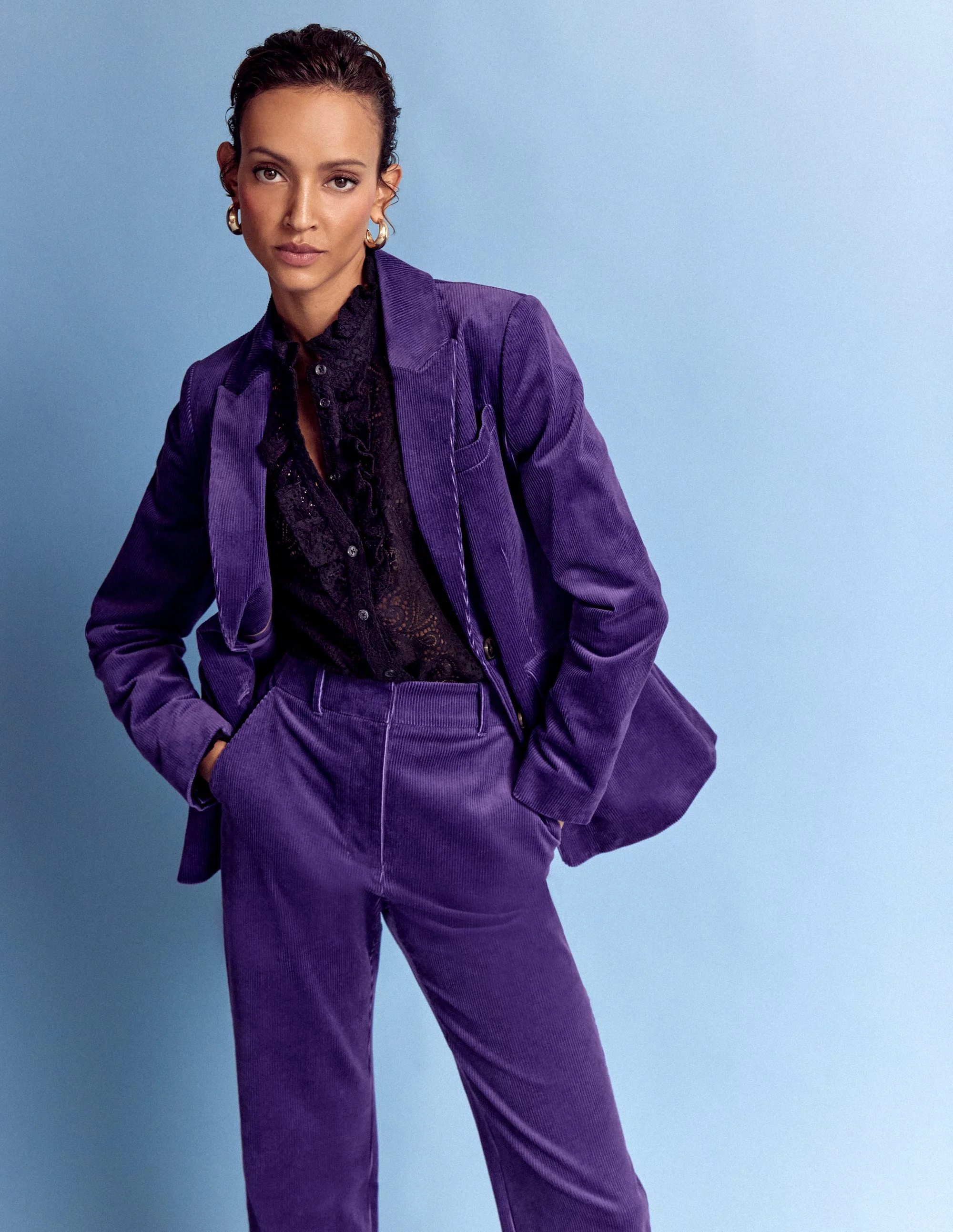 Stamford Cordblazer-Mystisches Lila - Image 5