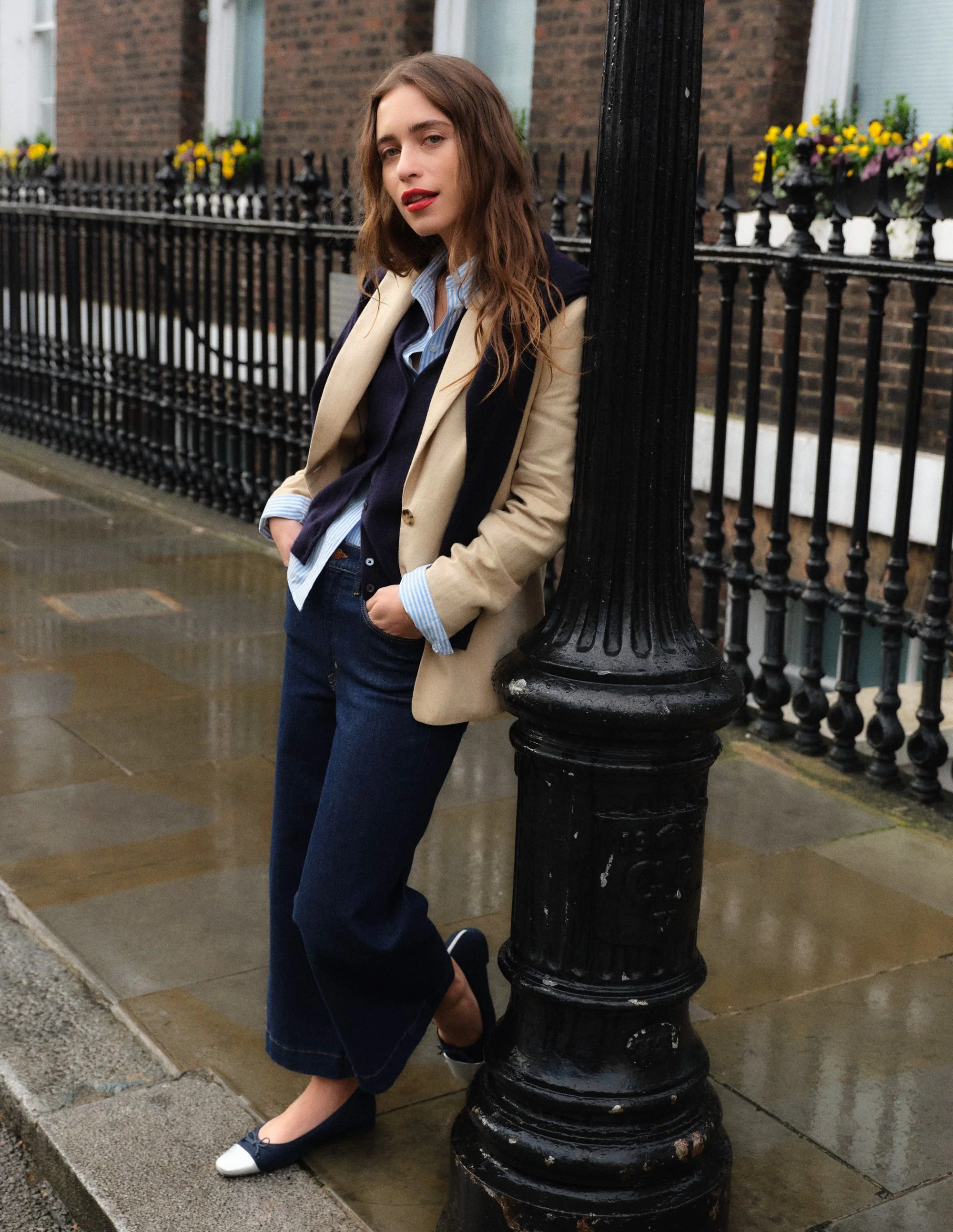 Stamford Leinenblazer-Beige - Image 5