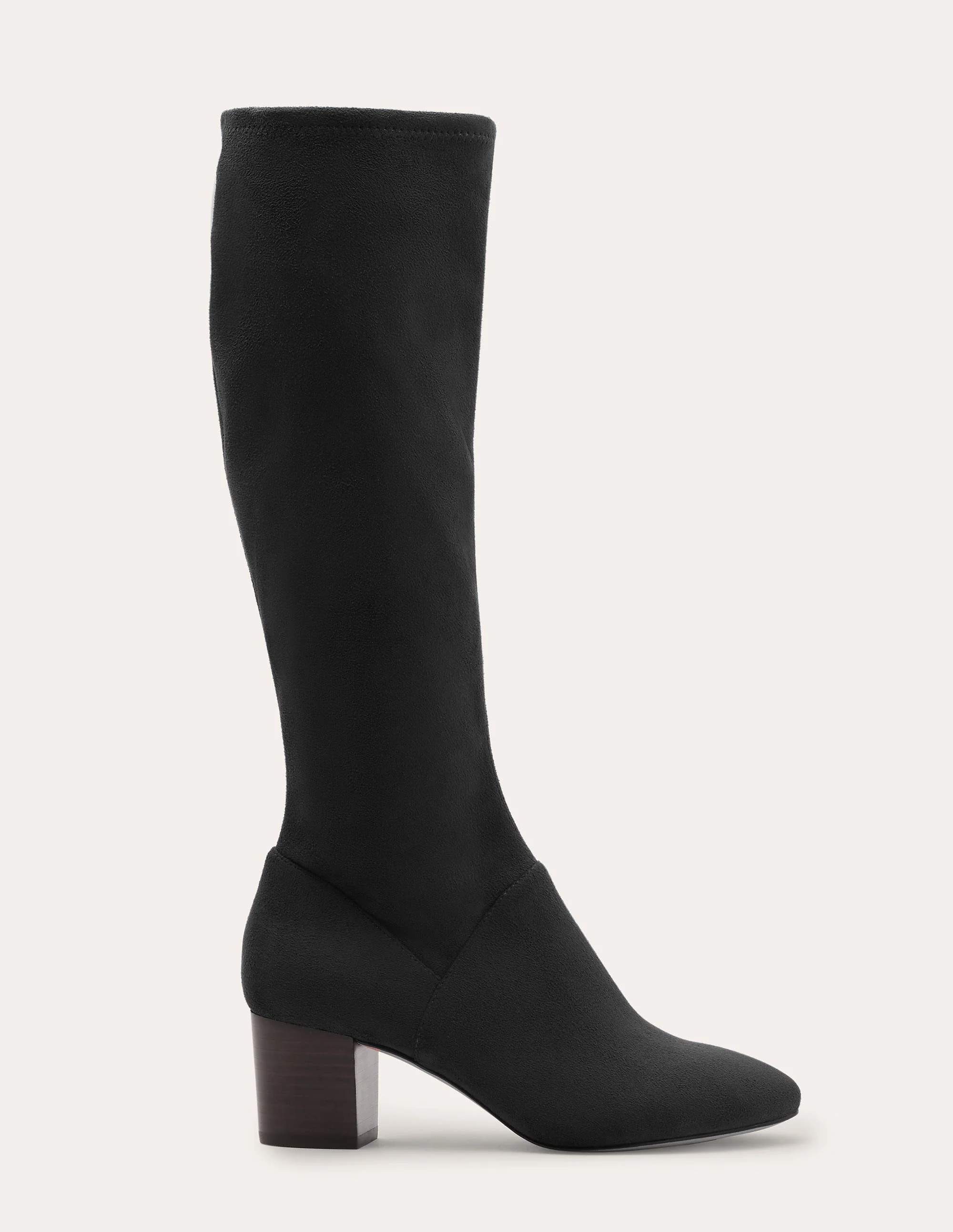 Stretchstiefel mit spitzer Zehenpartie-Schwarz - Image 3