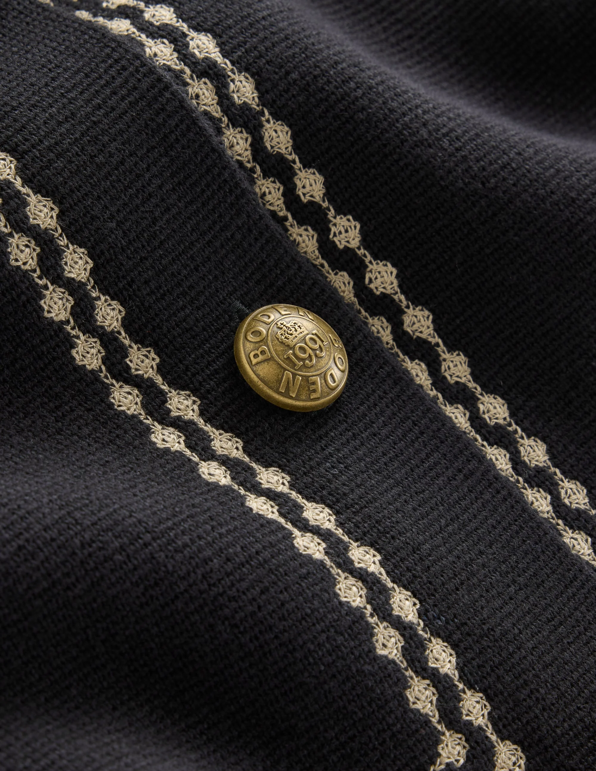 Strickjacke mit Kragen-Schwarz - Image 6