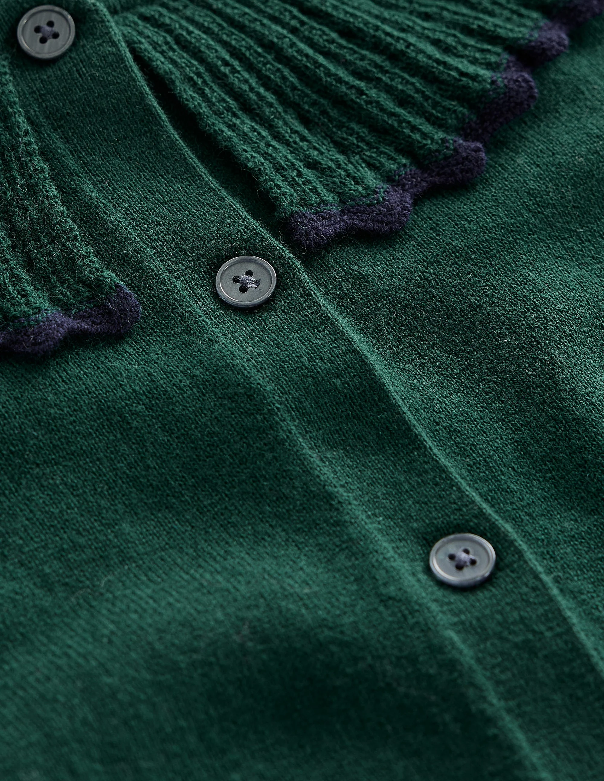 Strickjacke mit Rüschenkragen-Baltic - Image 6