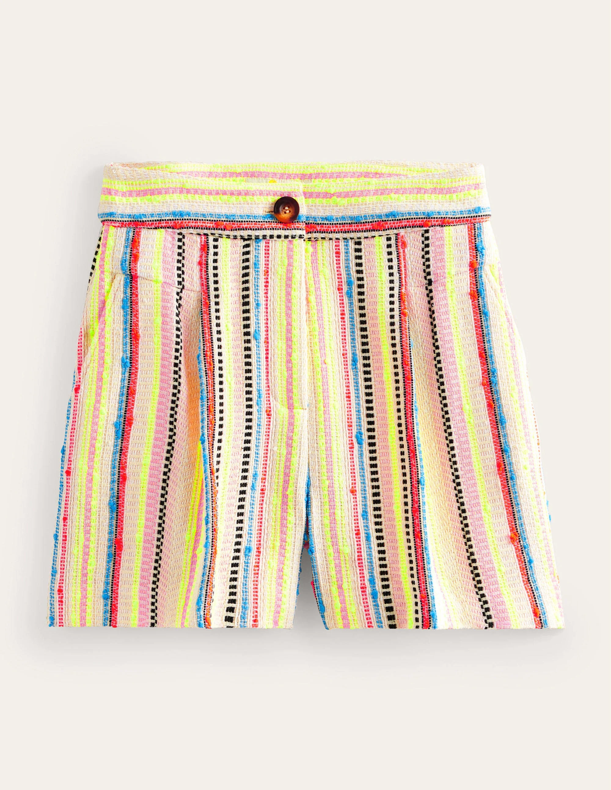 Strukturierte Shorts-Grün Karo - Image 6