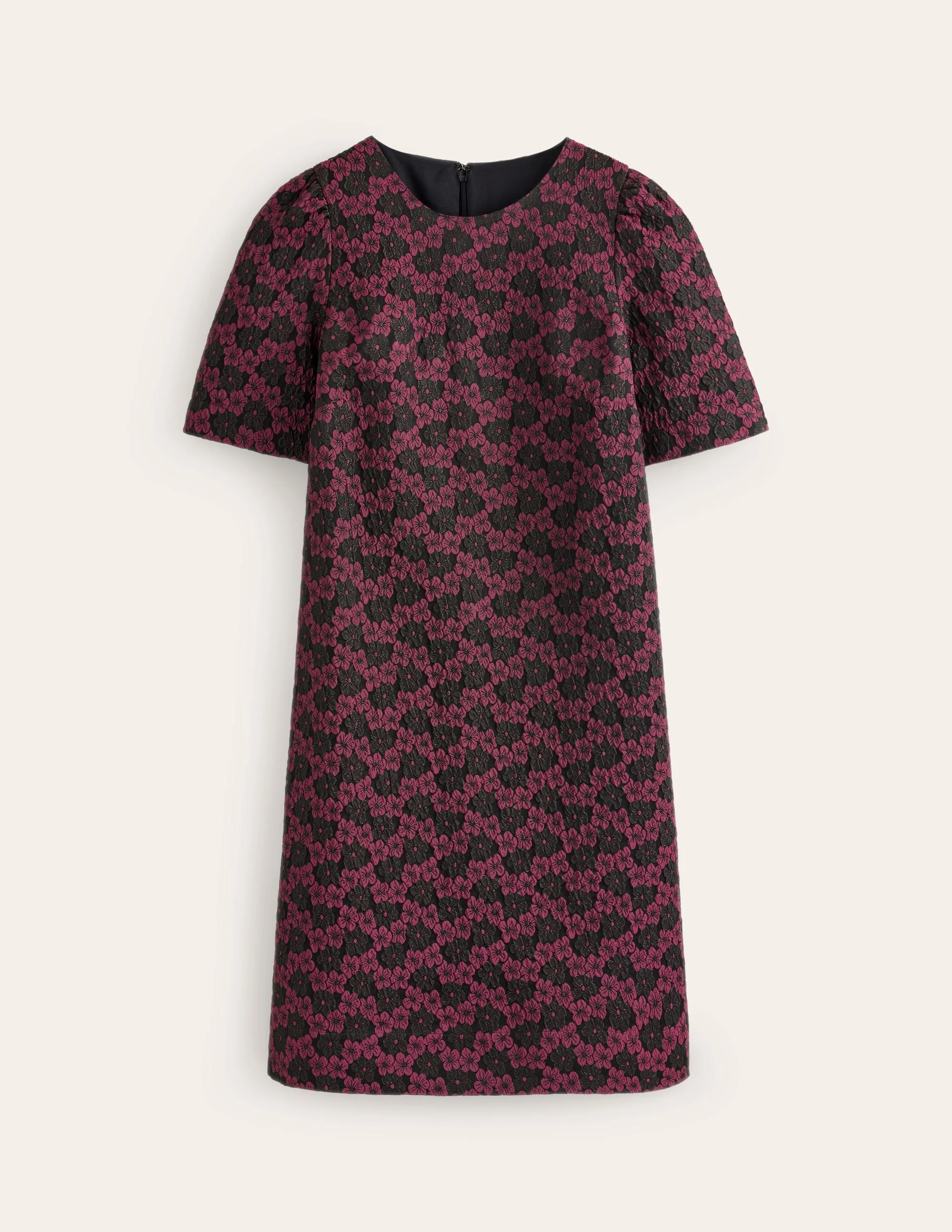 Strukturiertes Jacquard-Kleid-Jacquard Floral - Image 5