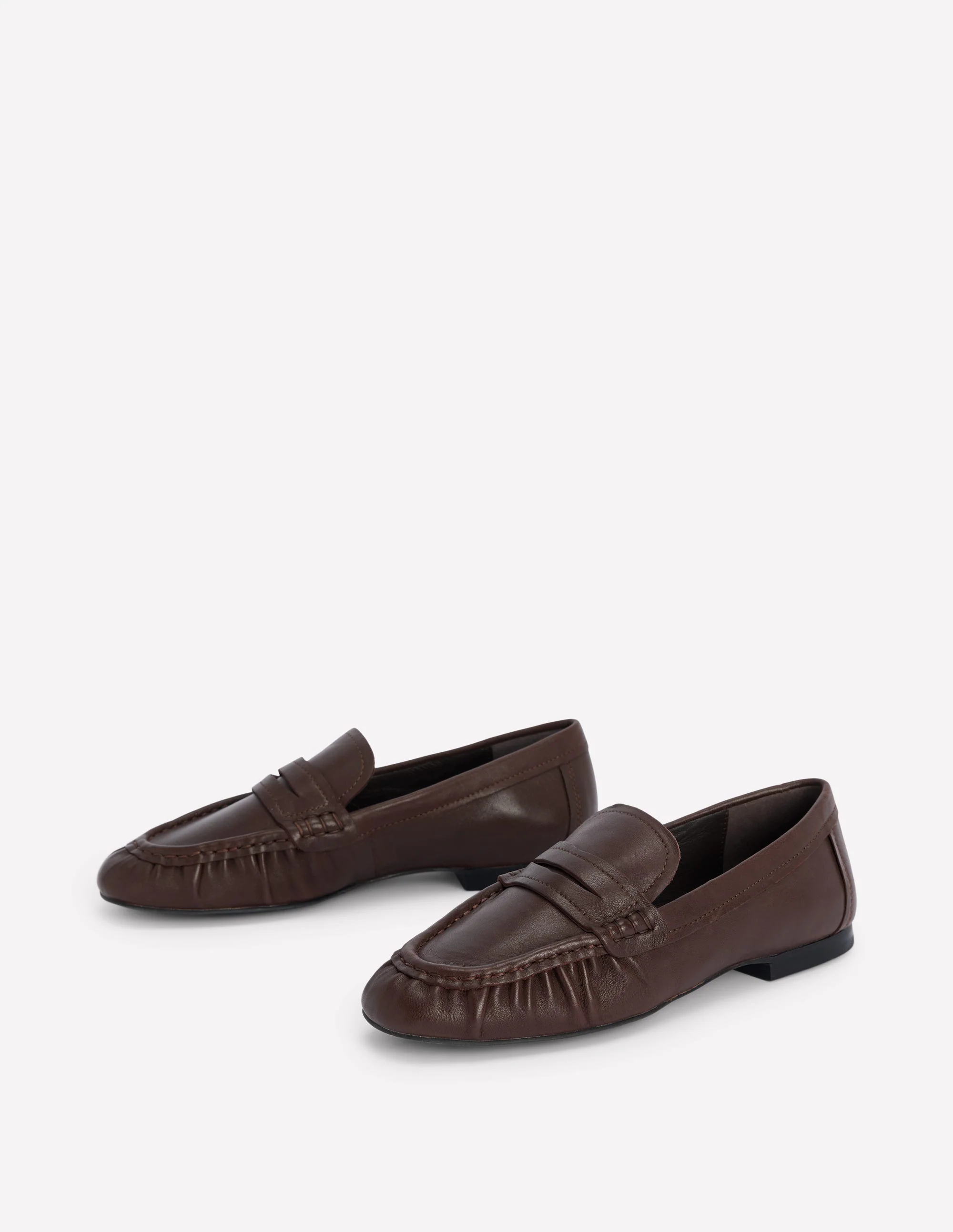 Superweiche, flexible Loafer-Bitterschokolade - Image 4