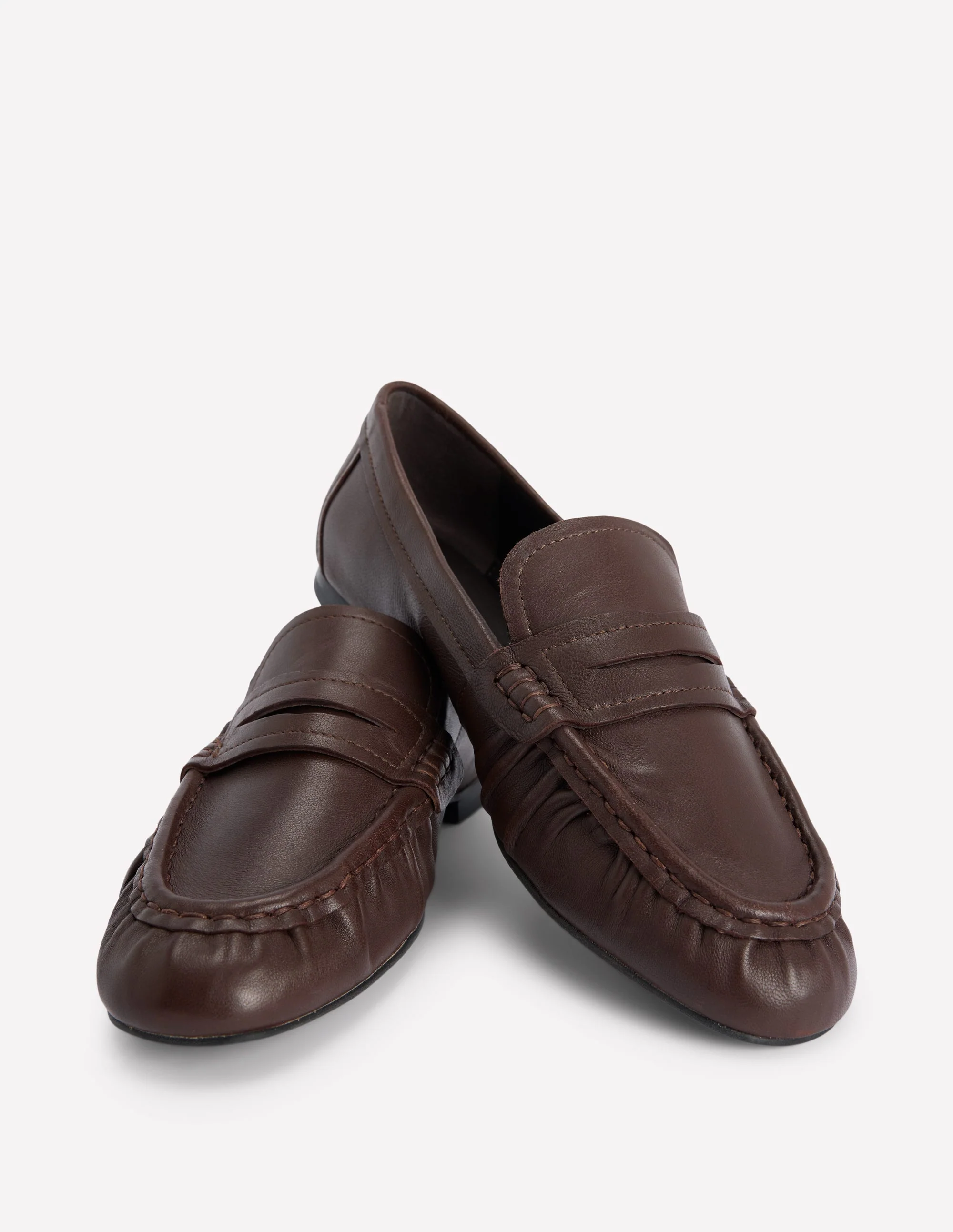 Superweiche, flexible Loafer-Bitterschokolade - Image 5
