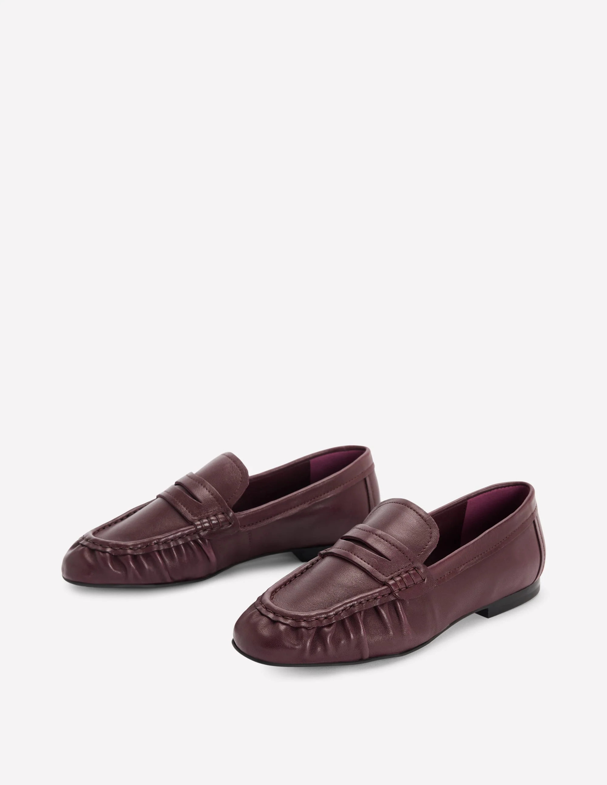 Superweiche, flexible Loafer-Oxblood - Image 2