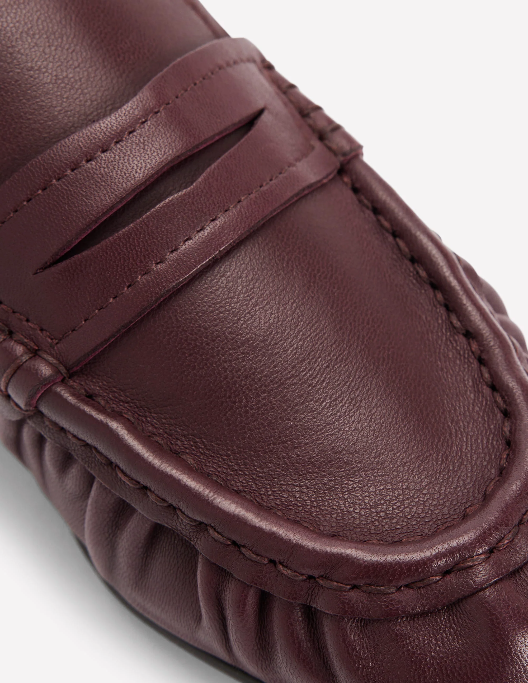 Superweiche, flexible Loafer-Oxblood - Image 3