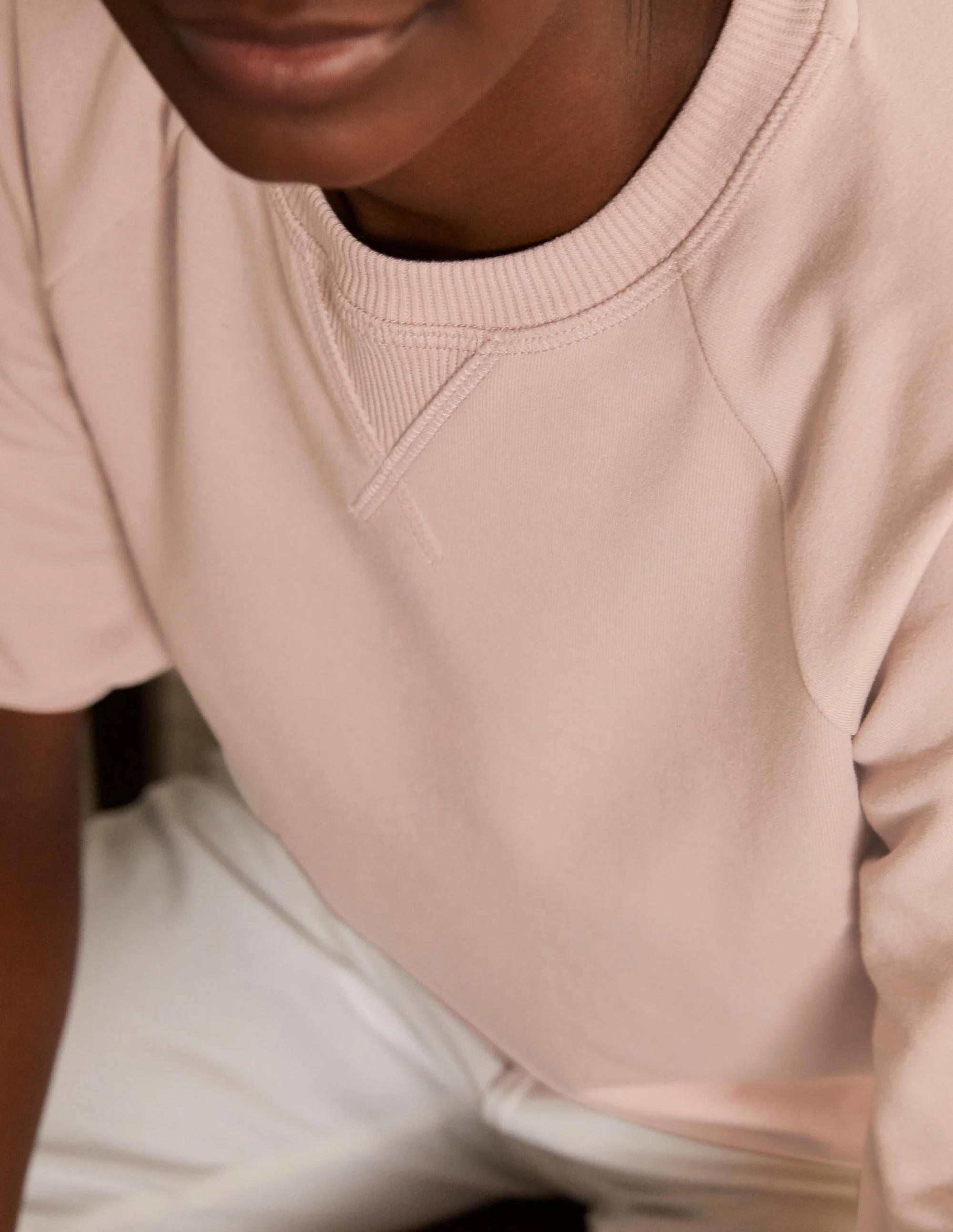 Sweatshirt mit kurzen Puffärmeln-Milchshake - Image 4