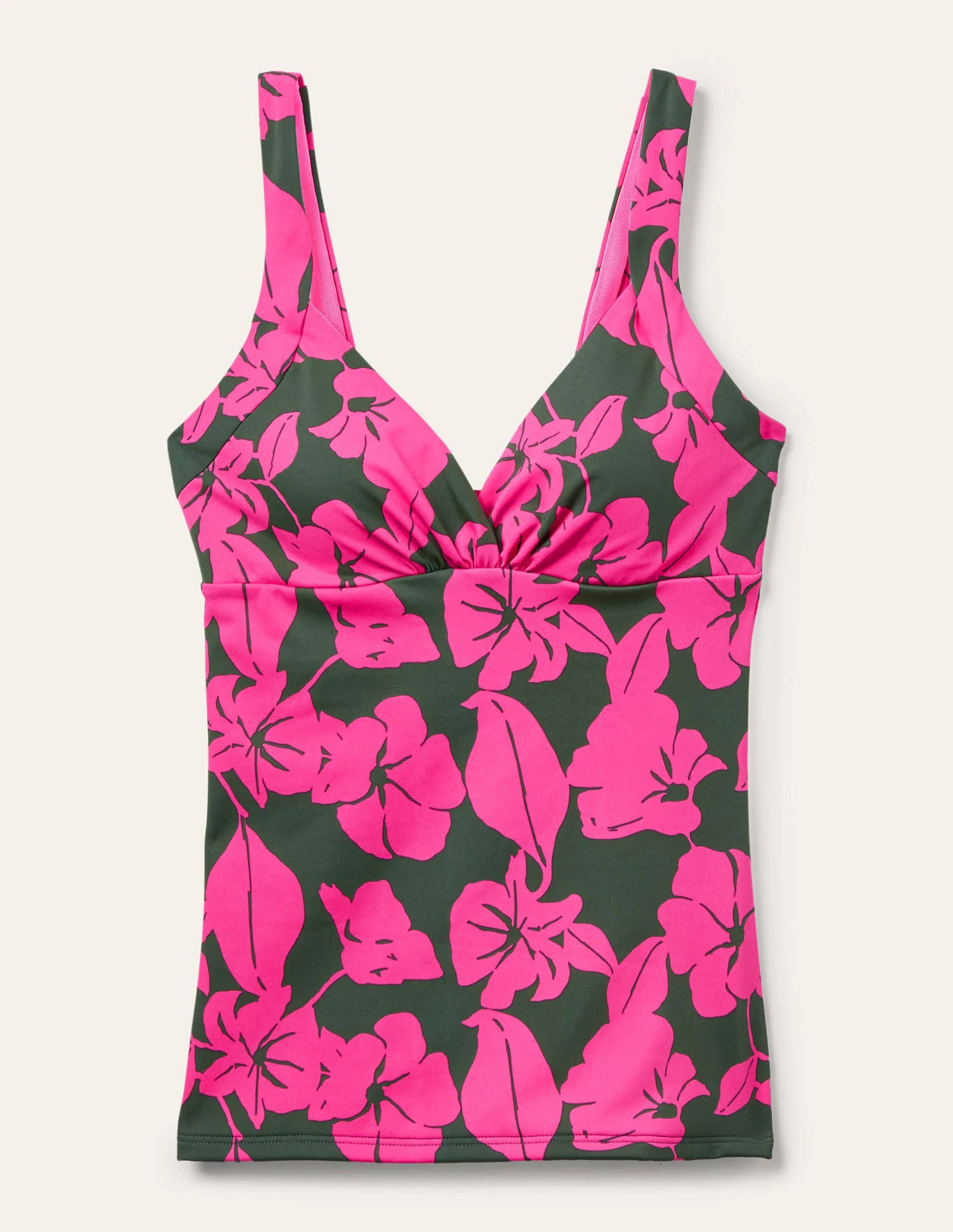Talamanca Tankini-Palmblattgrün, Üppige Blüten - Image 6