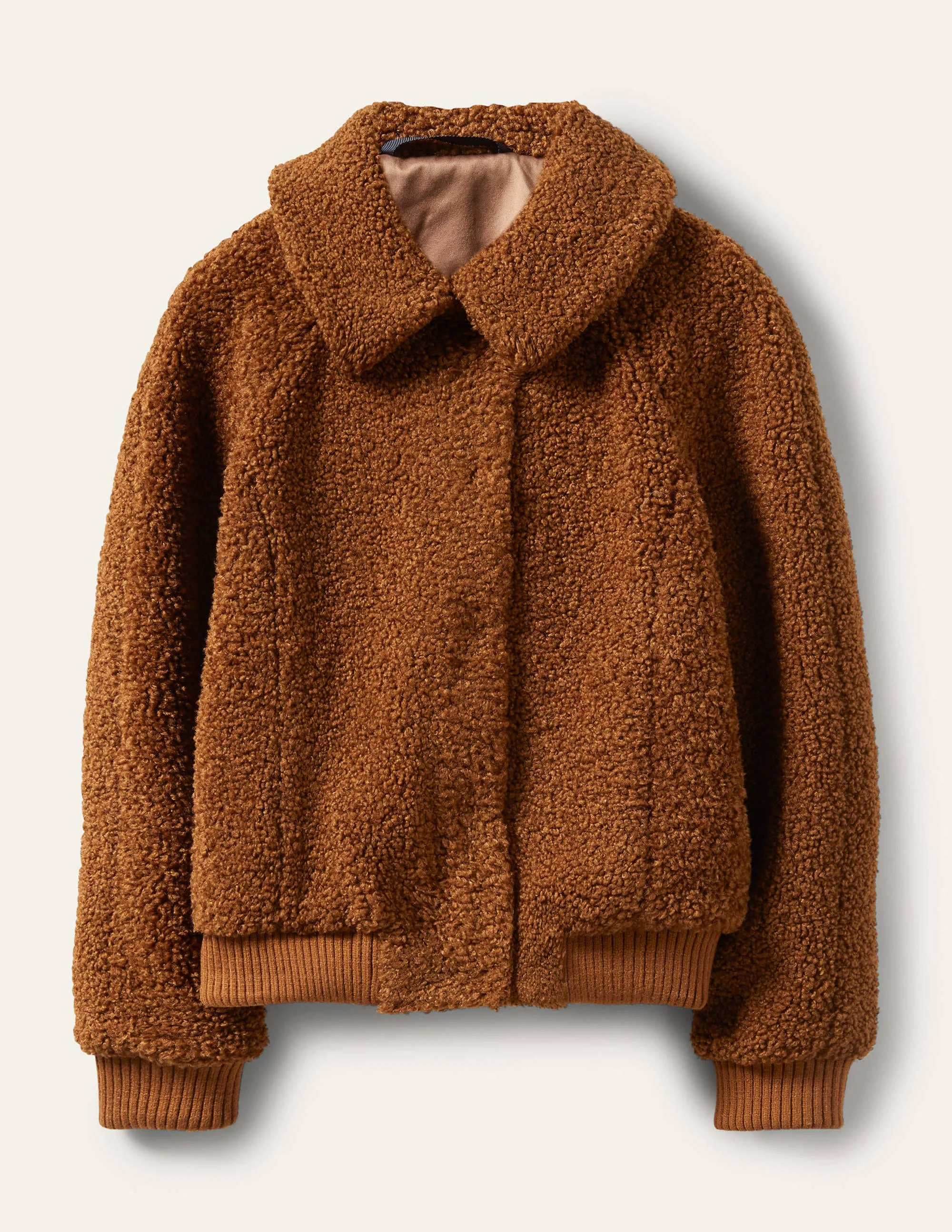 Teddy-Bomberjacke-Lebkuchenbraun - Image 7