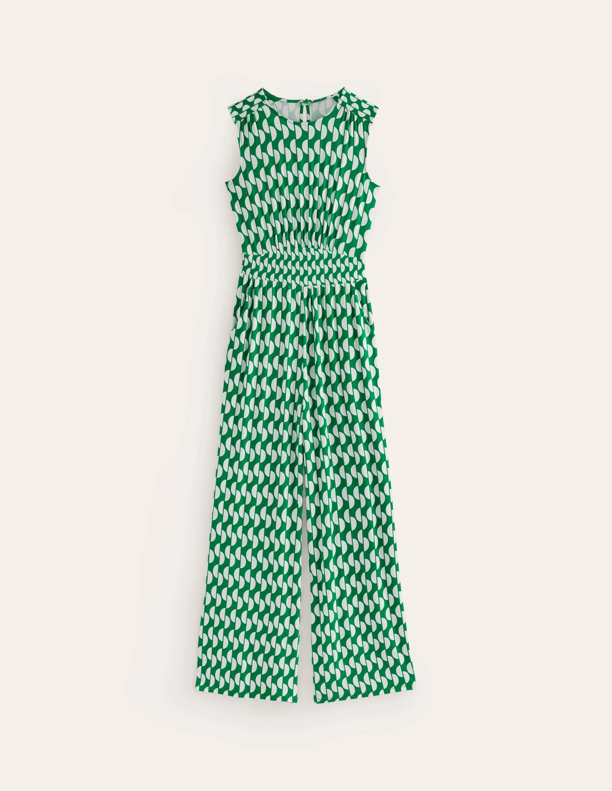 Thea Jumpsuit aus Jersey-Grey Whales - Image 5