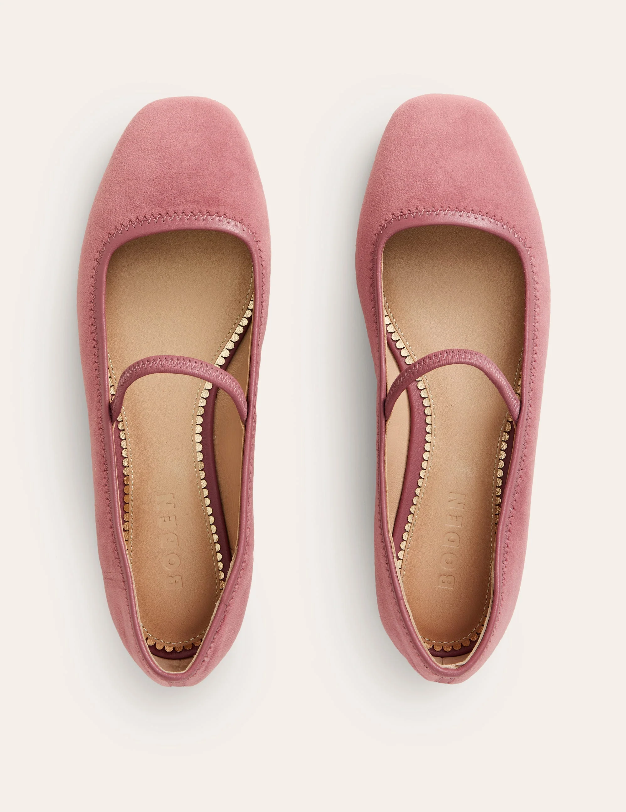Thea Mary-Jane-Ballerinas-Altrosa - Image 5