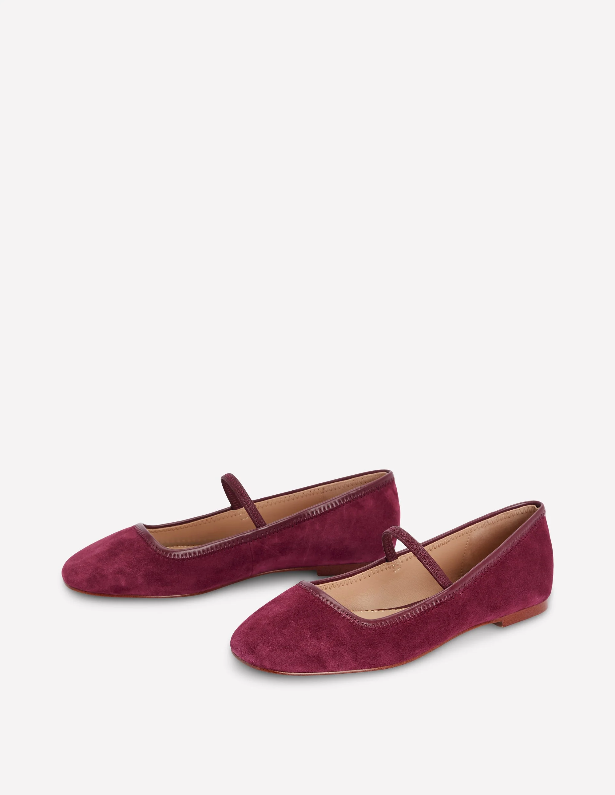 Thea Mary-Jane-Ballerinas-Oxblood - Image 3