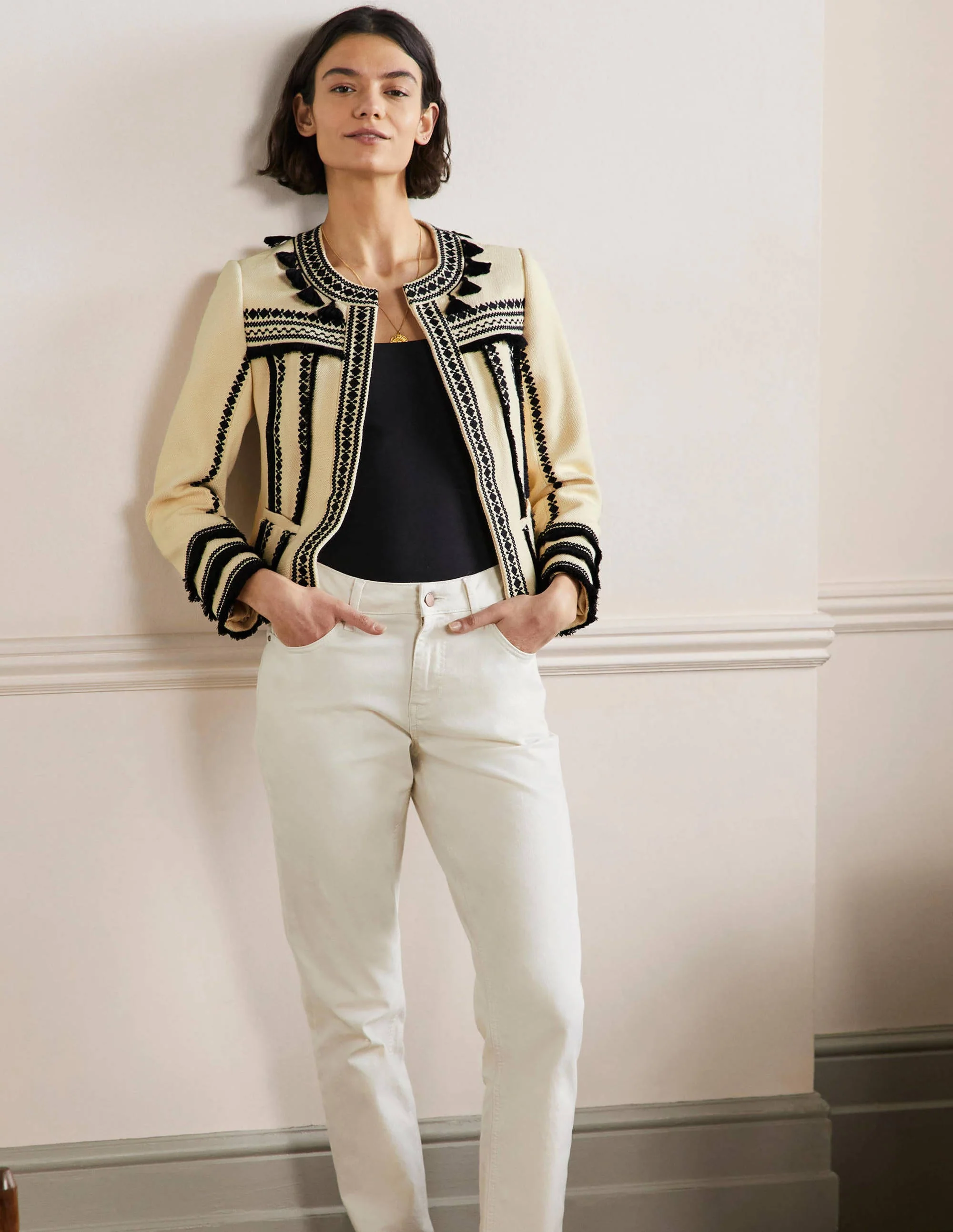 Tilda Jacke mit Stickerei-Natur - Image 5
