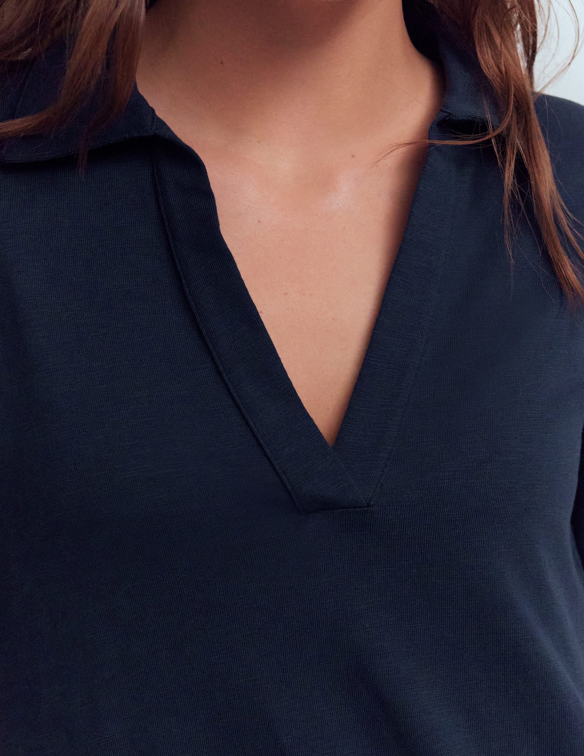 Tilda T-Shirt-Kleid aus Jersey-Marineblau - Image 2