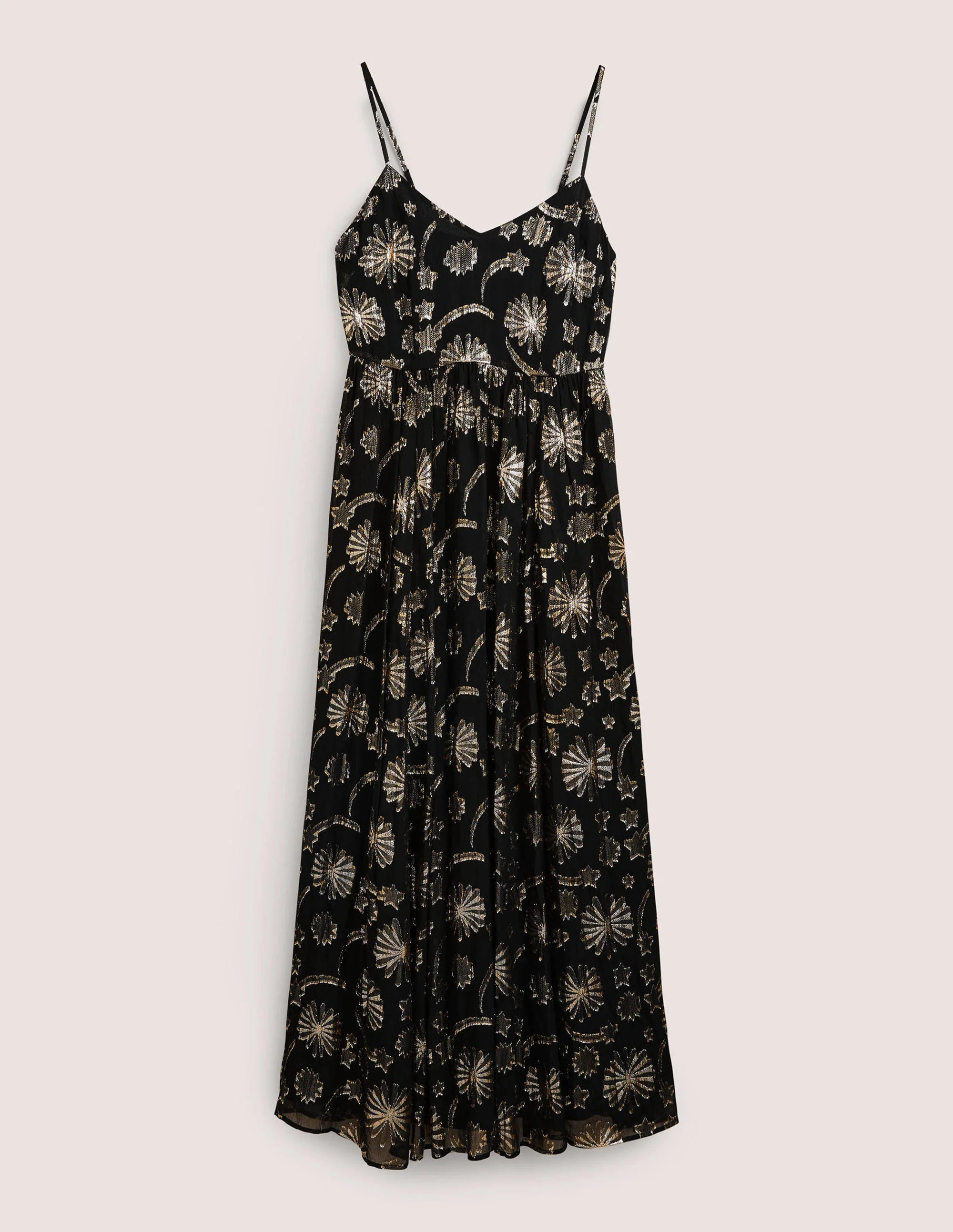 Träger-Partykleid-Feuerwerksrot, Jacquard - Image 6