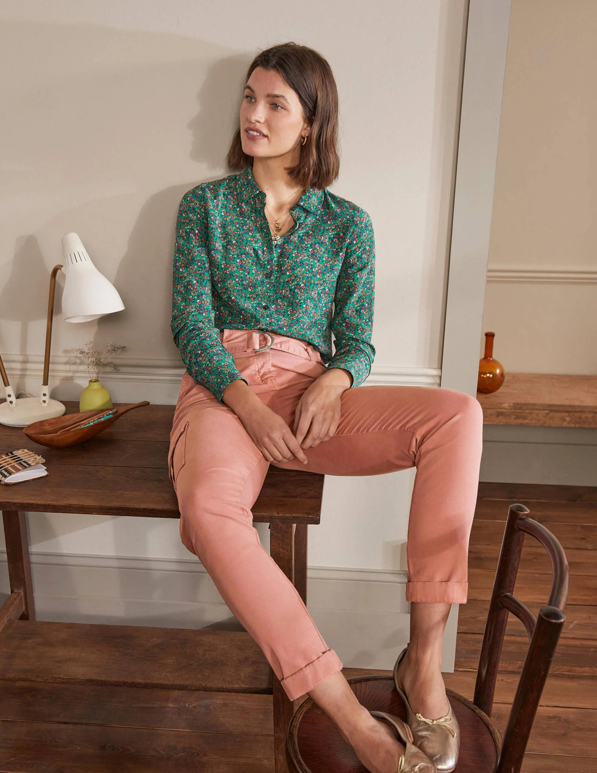 Utility-Cargohose-Sommersprossen