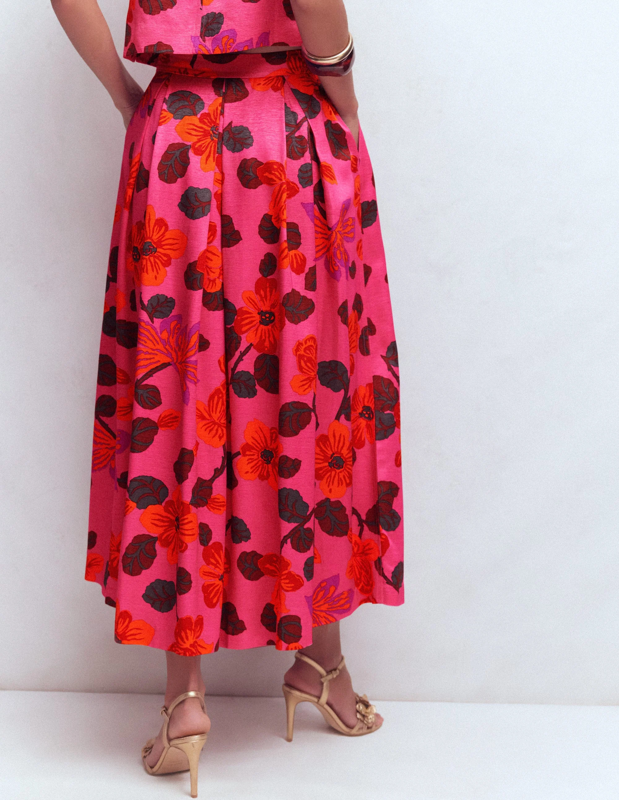 Verity Maxirock-Rosa, Kunstvolle Blüten - Image 3