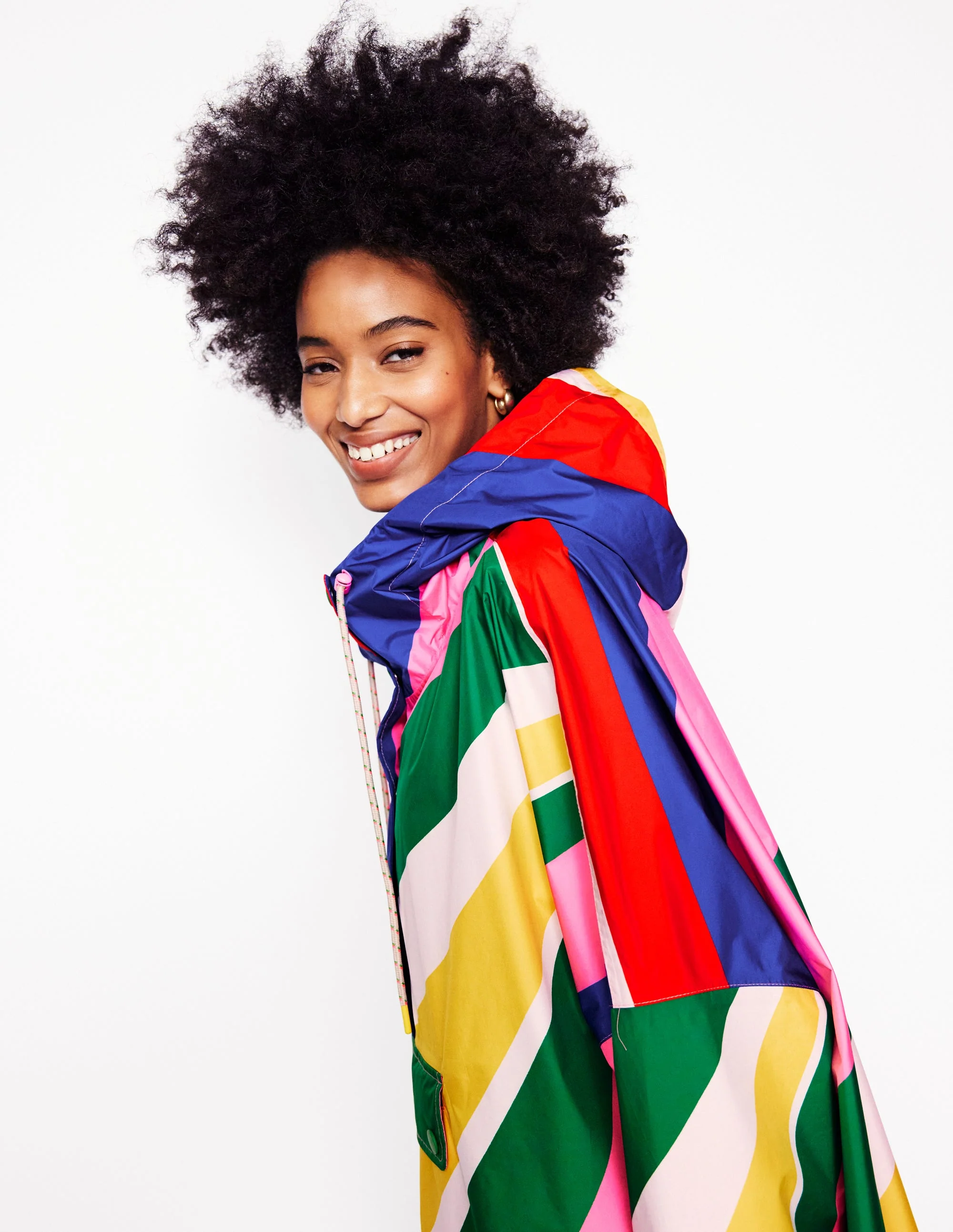 Verstaubare Regenjacke-Regenbogendesign - Image 5