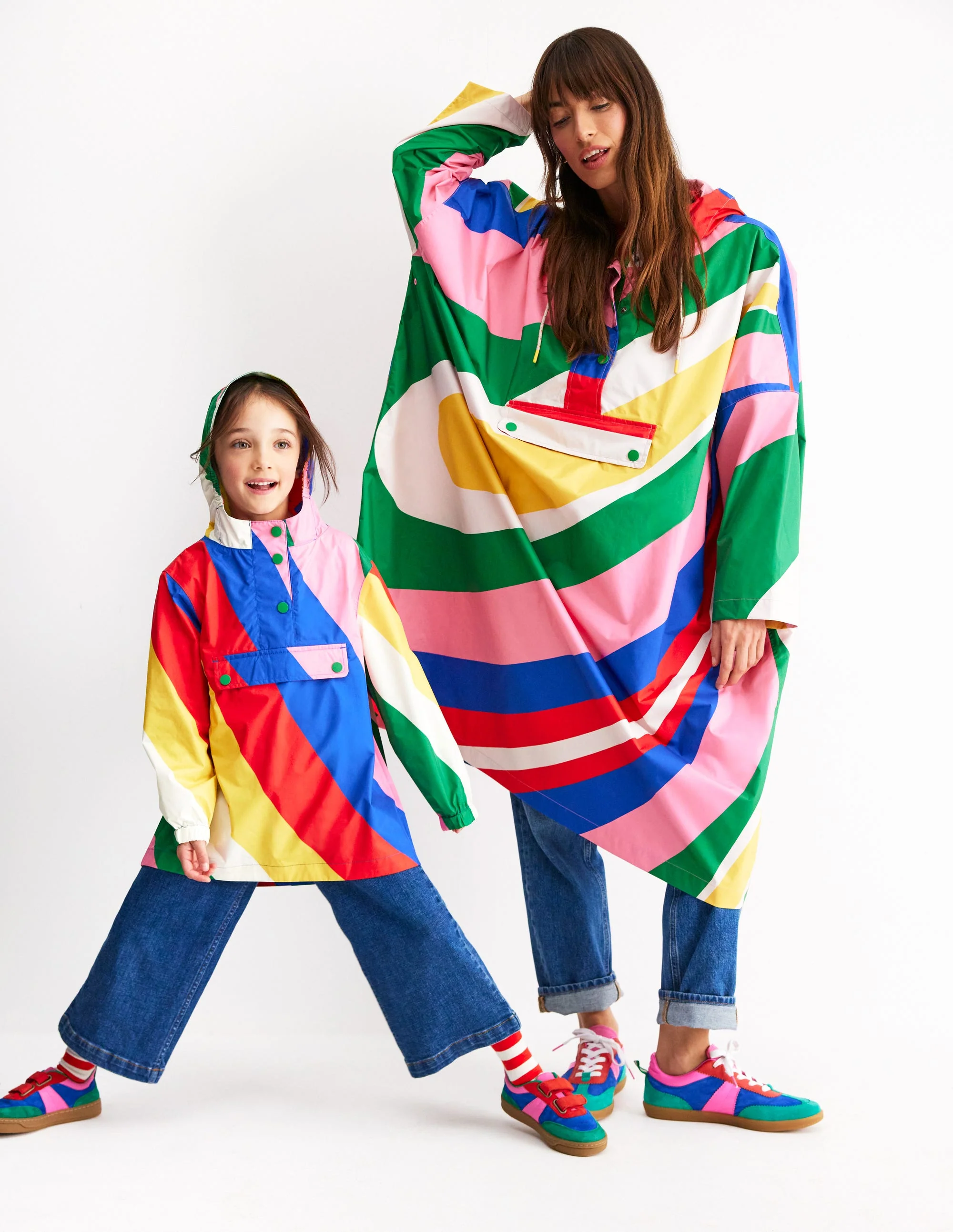 Verstaubare Regenjacke-Regenbogendesign - Image 7