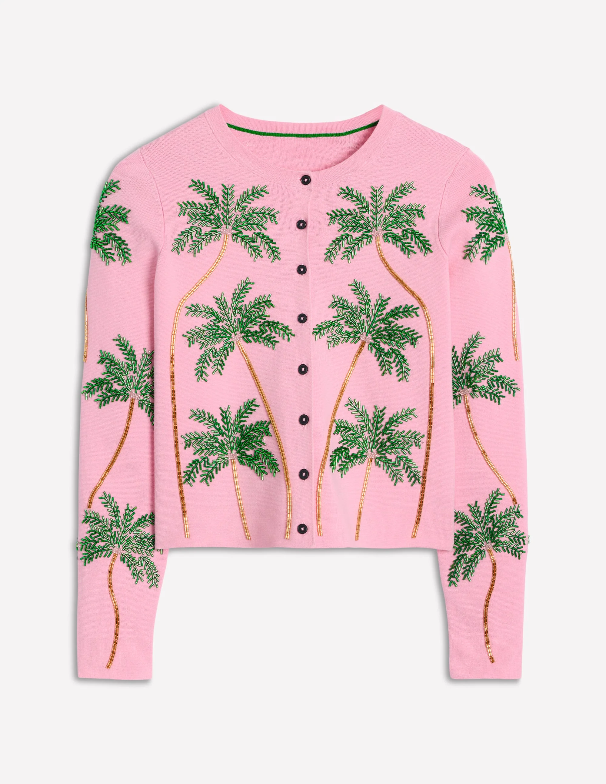 Verzierter Cardigan-Rosa - Image 6