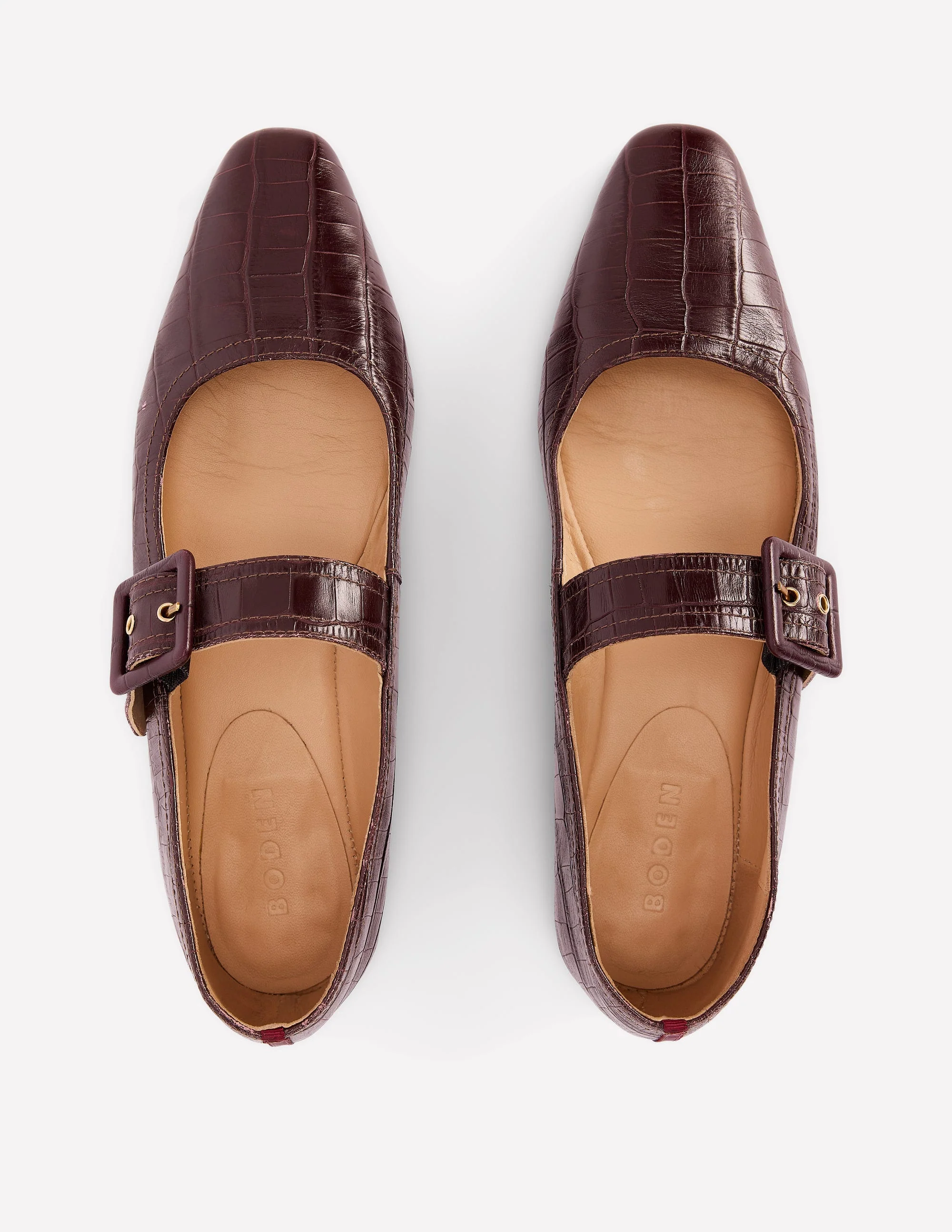 Vic Mary Janes mit geformter Spitze-Oxblood - Image 5