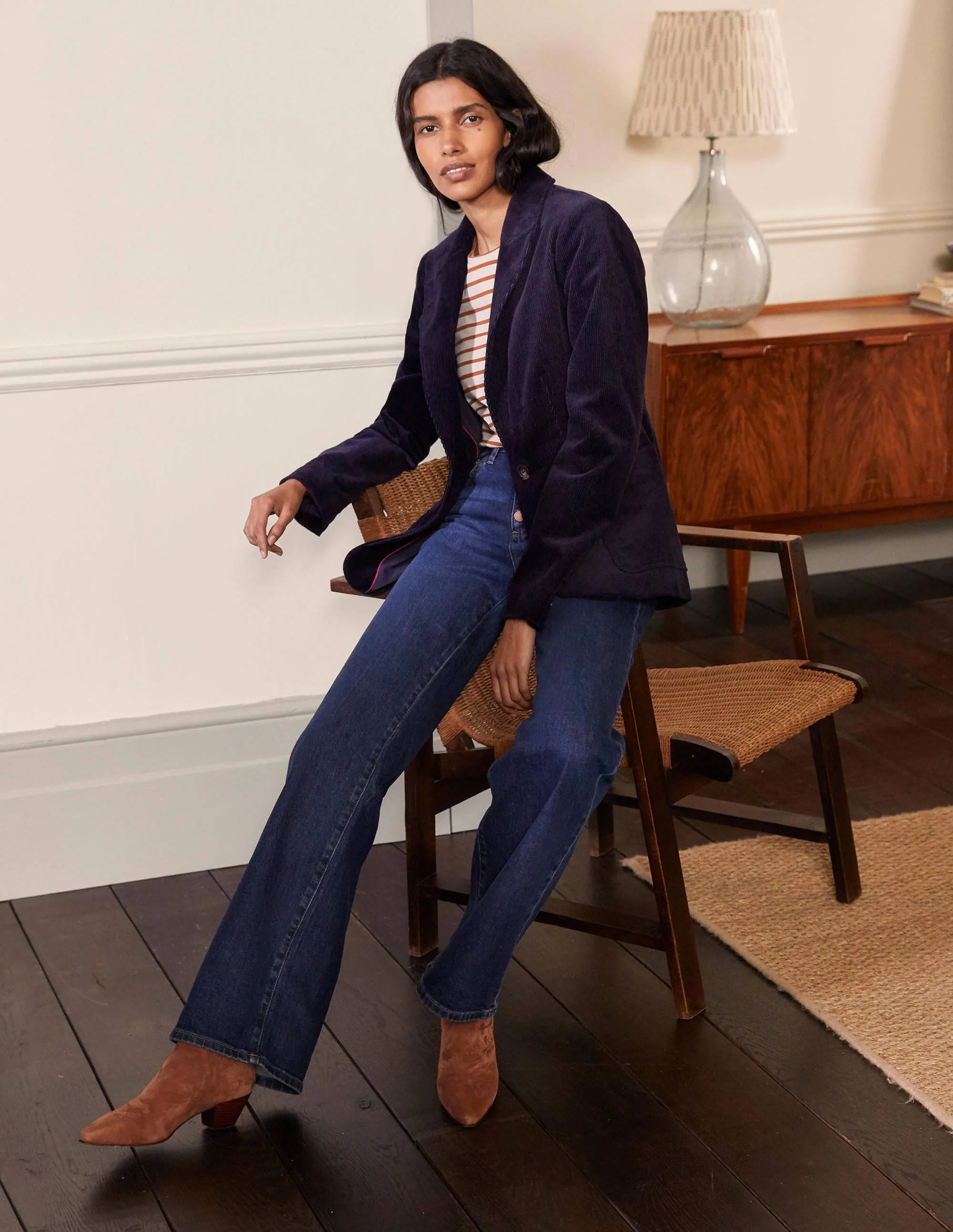 Victoria Blazer-Marineblau