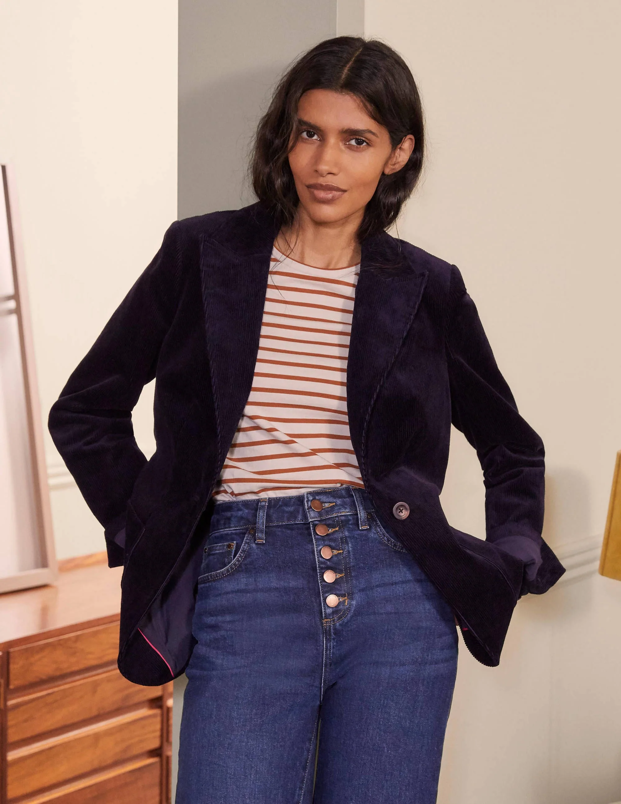 Victoria Blazer-Marineblau - Image 4
