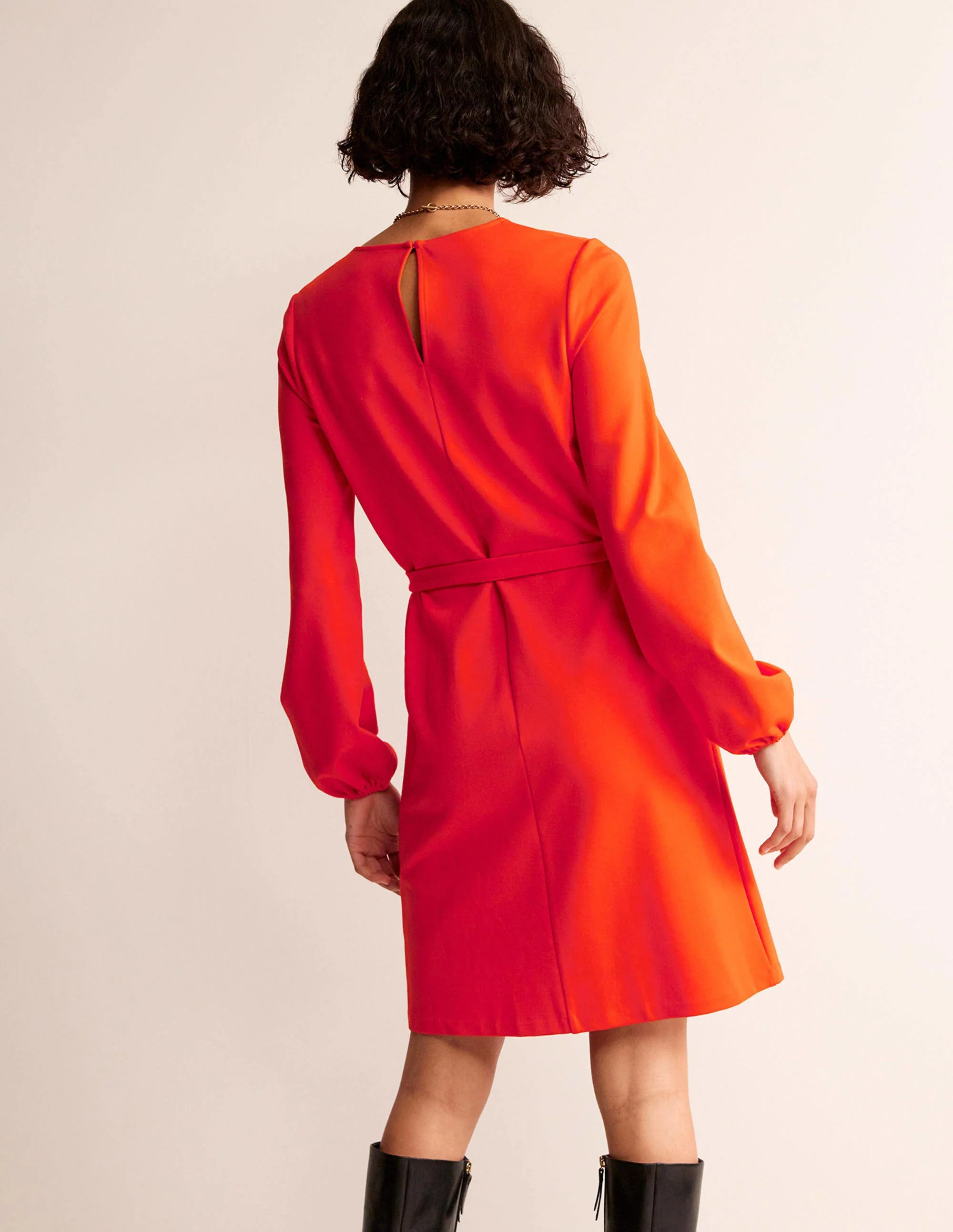 Violet Ponte-Etuikleid-Fiesta-Orange - Image 3