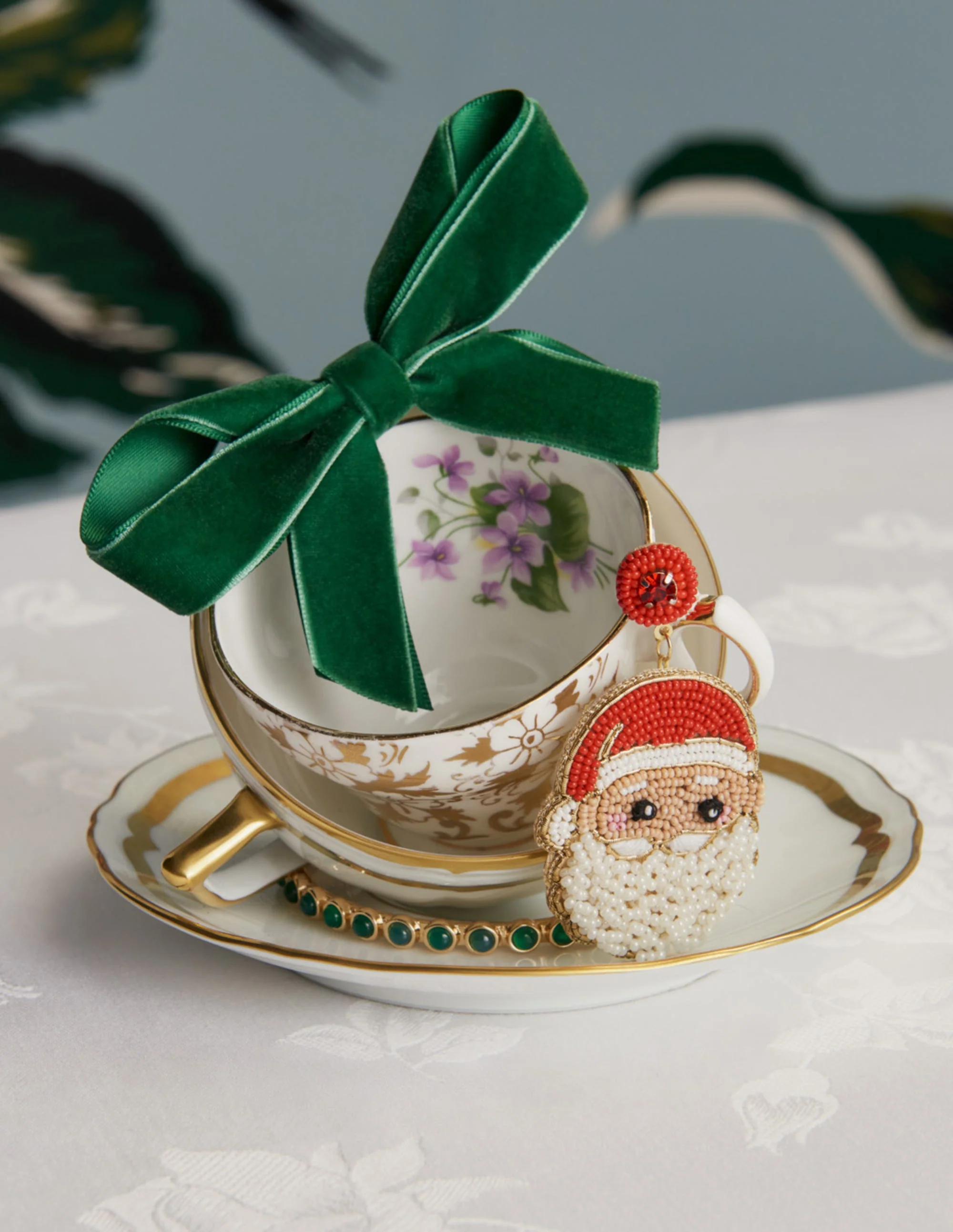 Weihnachtliche Motivohrringe-Weihnachtsmann - Image 3