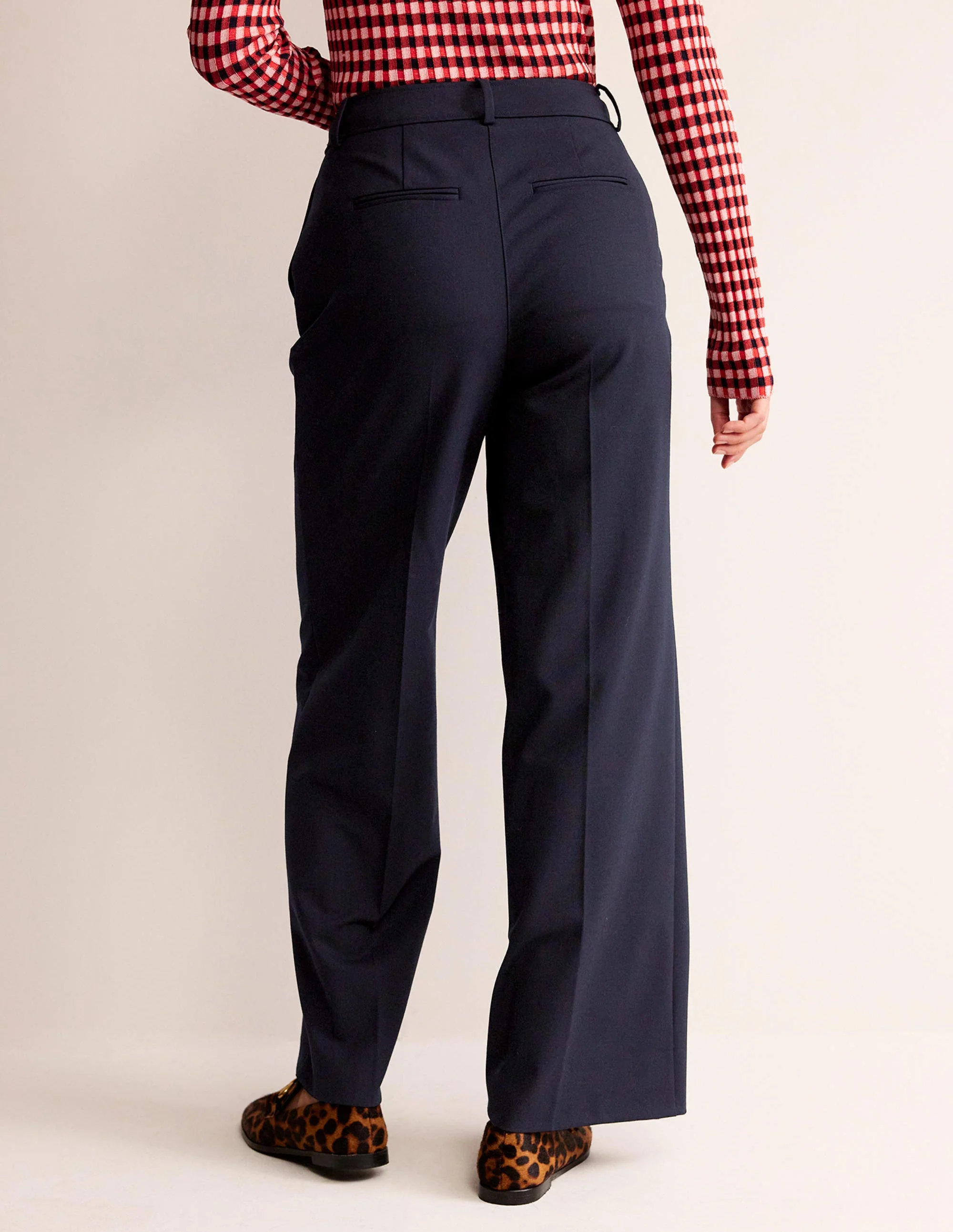 Westbourne Hose aus Wolltwill-Marineblau - Image 3